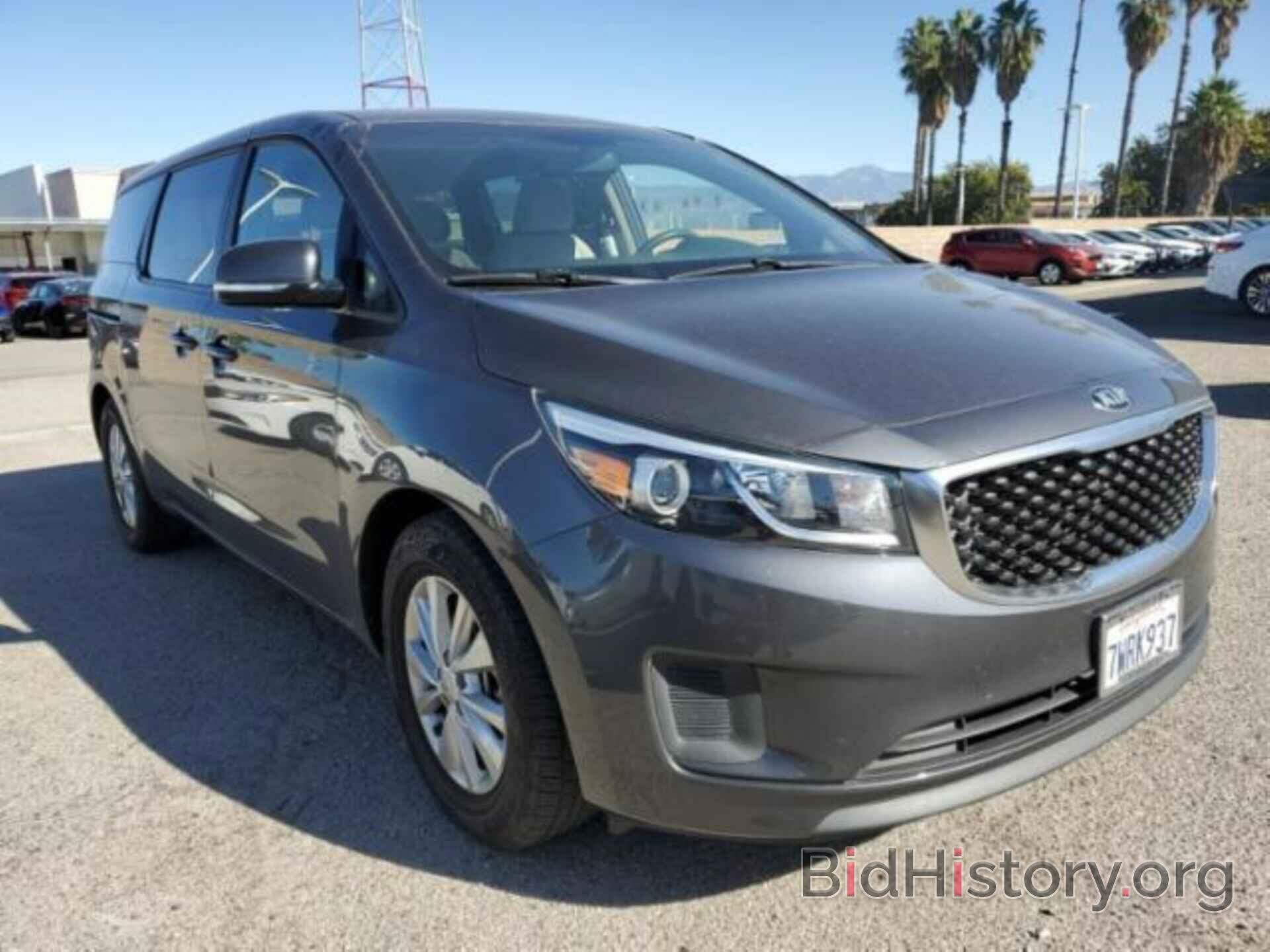 Photo KNDMB5C10H6301938 - KIA SEDONA 2017