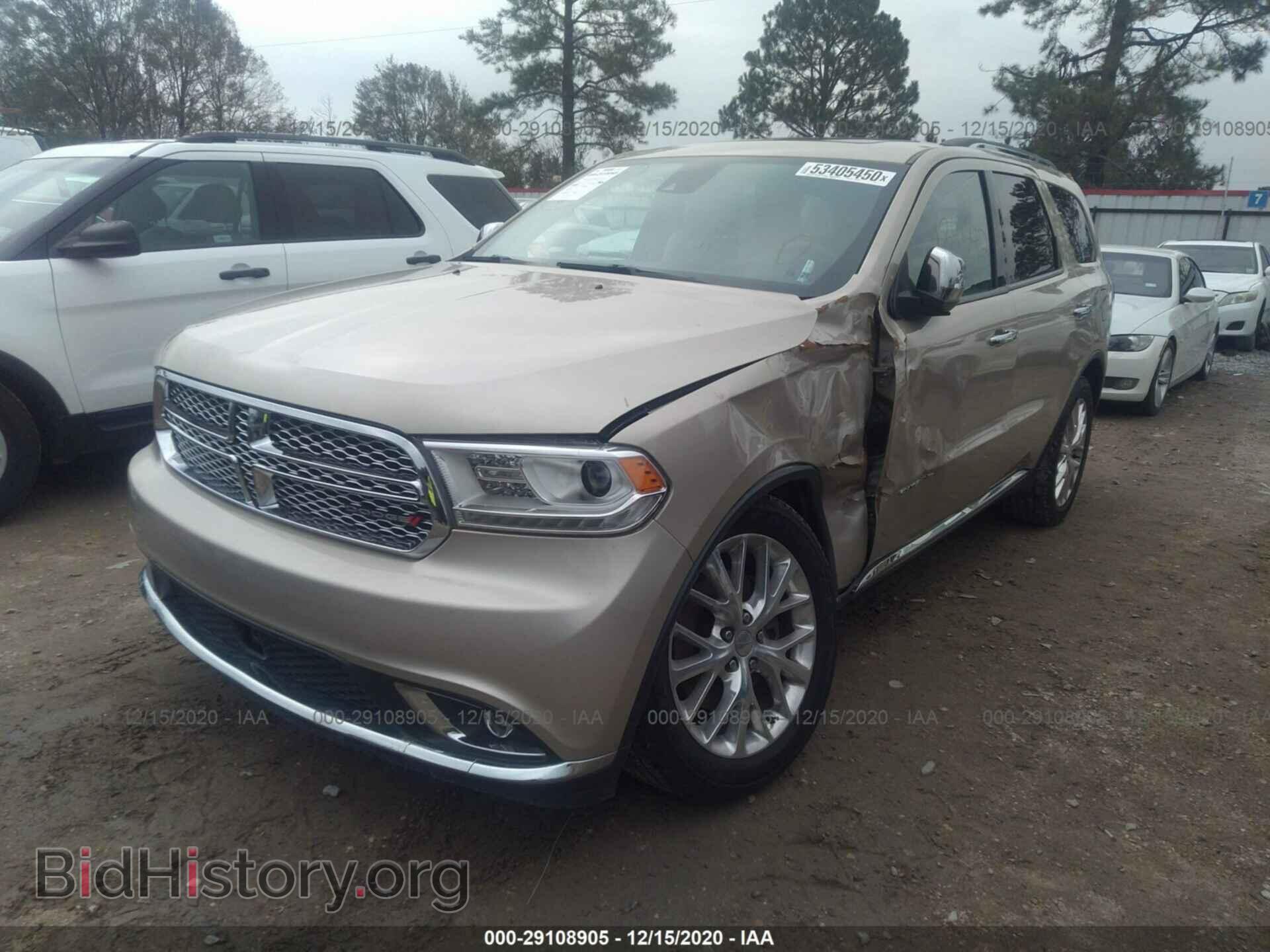 2014 DODGE DURANGO - VIN: 1C4RDHEG0EC551857 - Photo 2