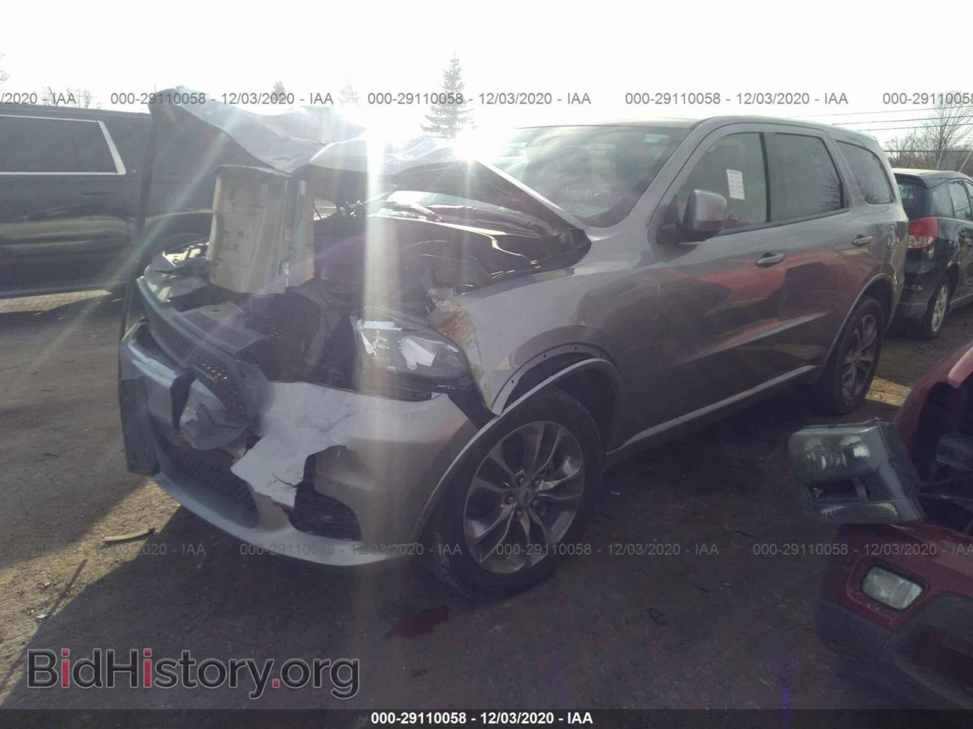 2019 DODGE DURANGO - VIN: 1C4RDJDG1KC744247 - Фото 2