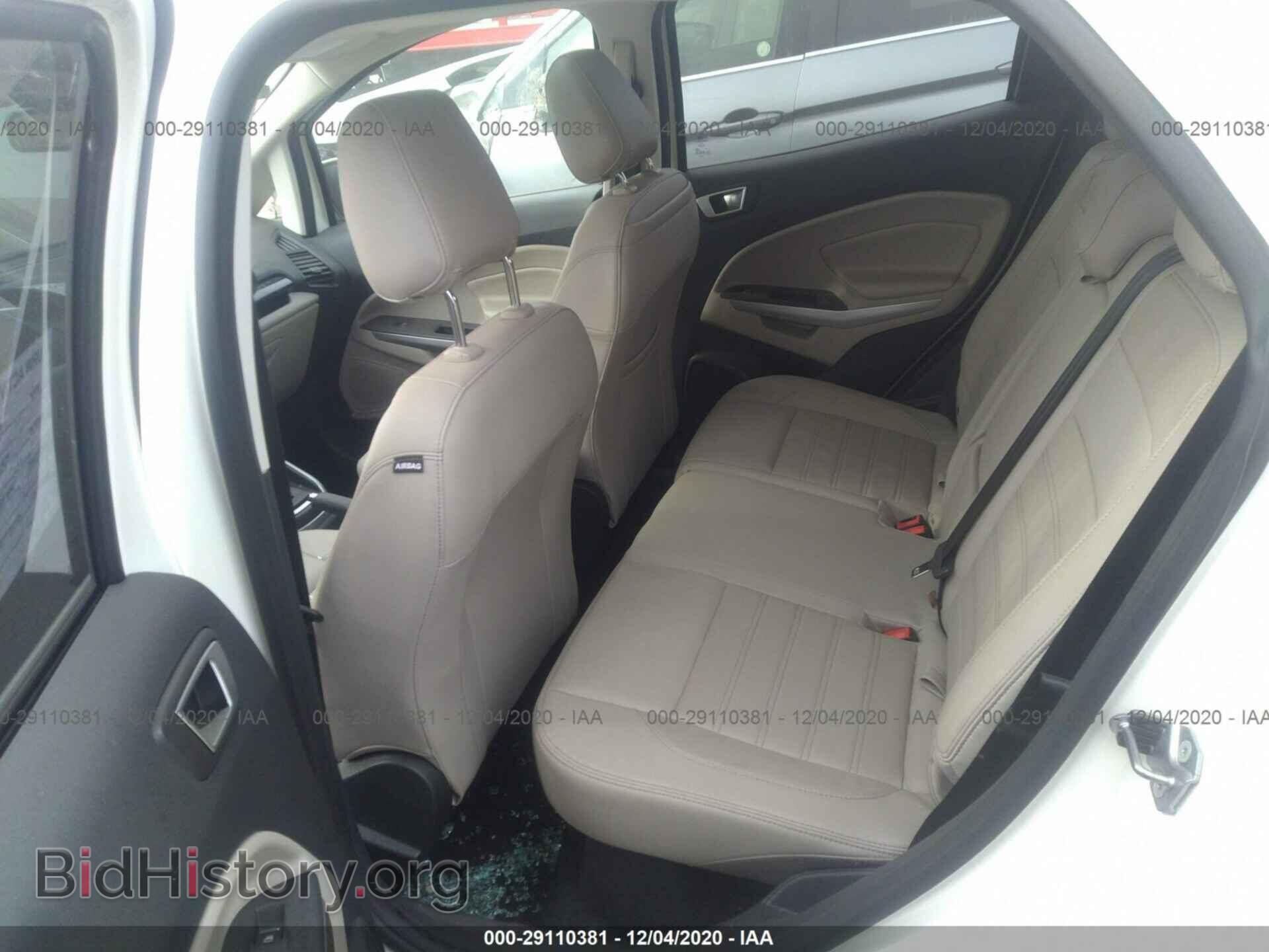 2020 FORD ECOSPORT - VIN: MAJ6S3KL2LC346430 - Photo 8