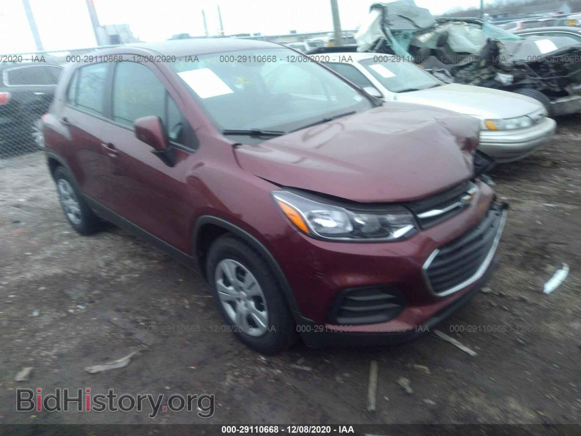 Photo 3GNCJKSBXHL248363 - CHEVROLET TRAX 2017