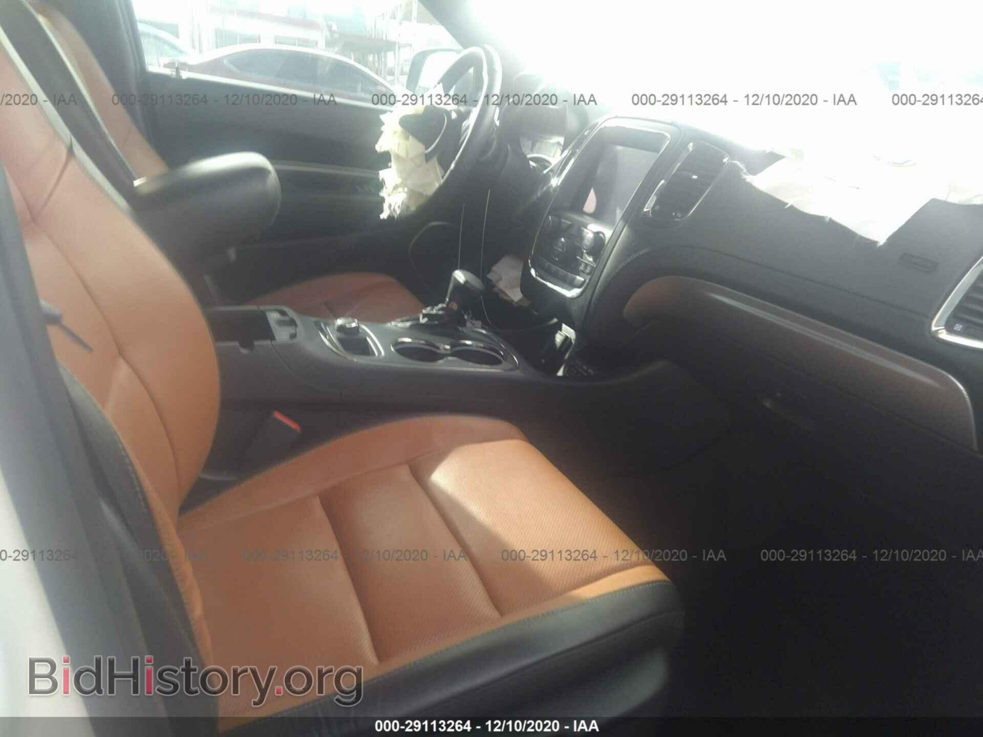 2019 DODGE DURANGO - VIN: 1C4SDJCT6KC576122 - Фото 5