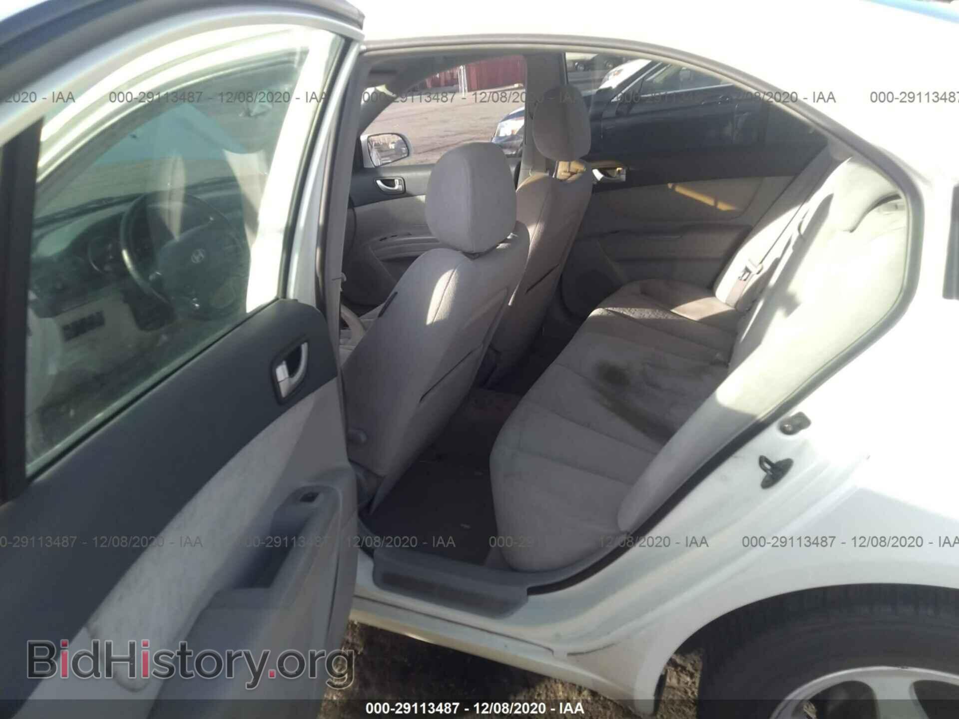 2006 HYUNDAI SONATA - VIN: KMHEU46C76A106849 - Фото 8