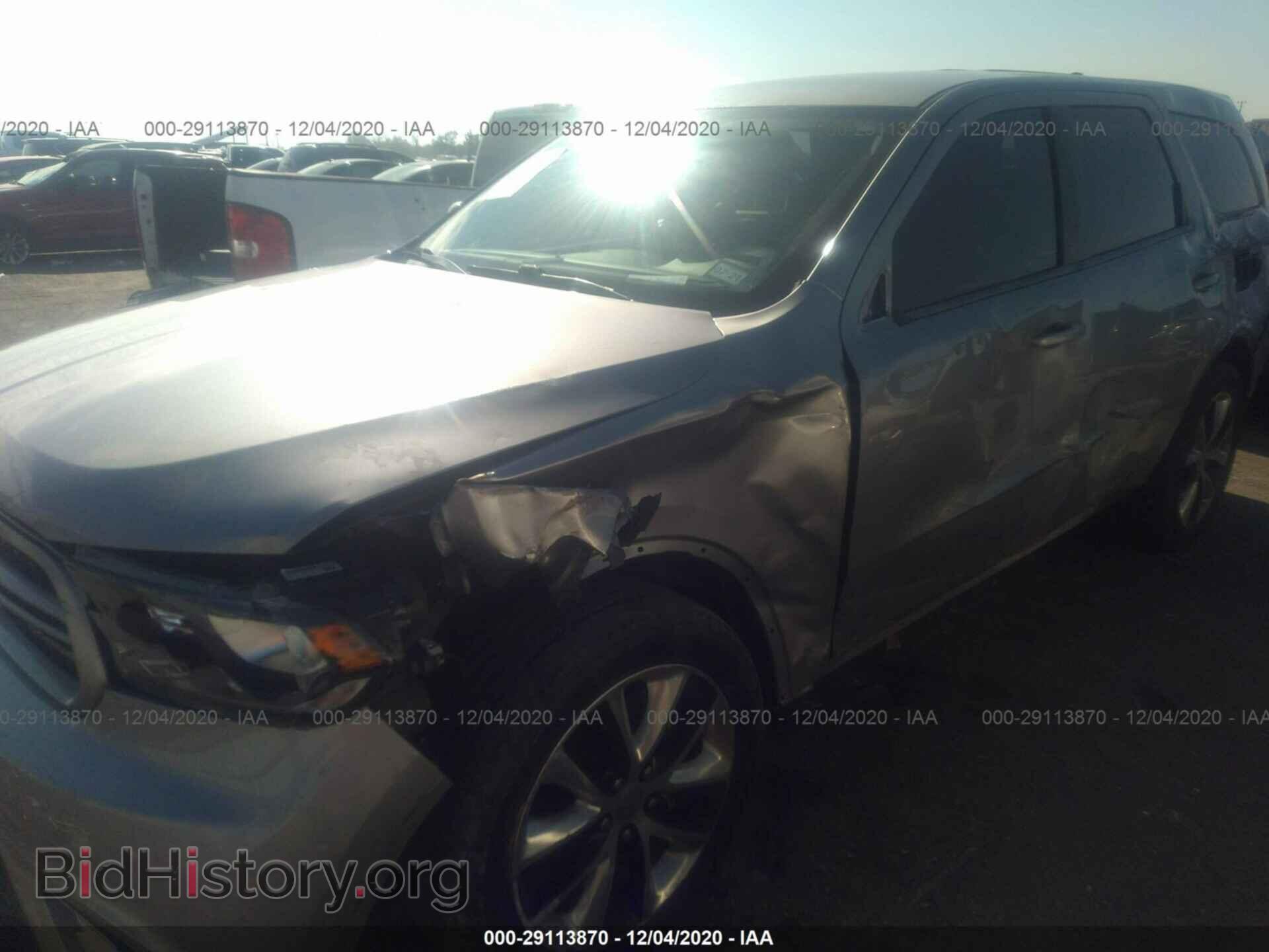 2014 DODGE DURANGO - VIN: 1C4SDHCT6EC291692 - Фото 2