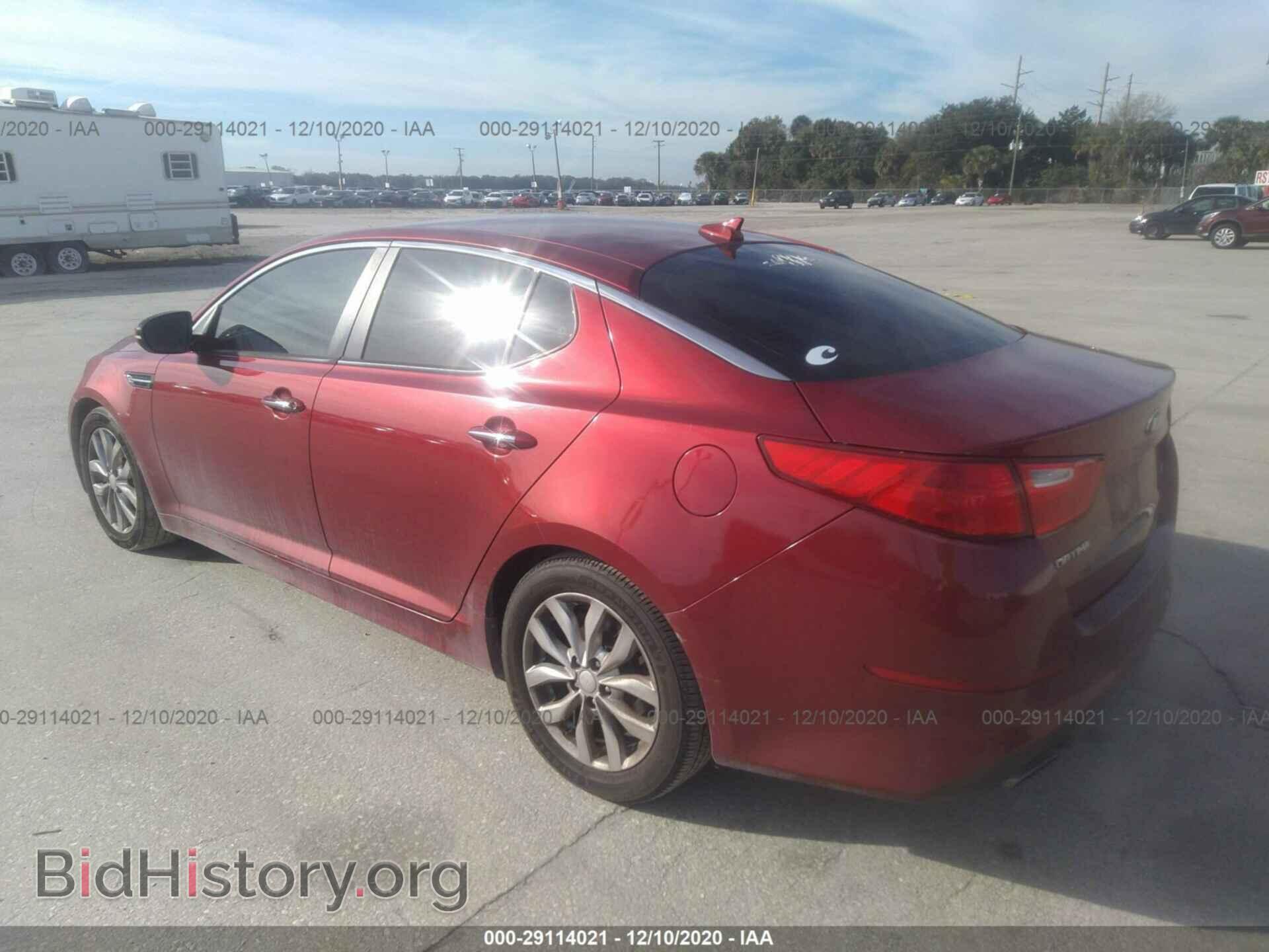 2014 KIA OPTIMA - VIN: 5XXGM4A70EG345587 - Фото 3