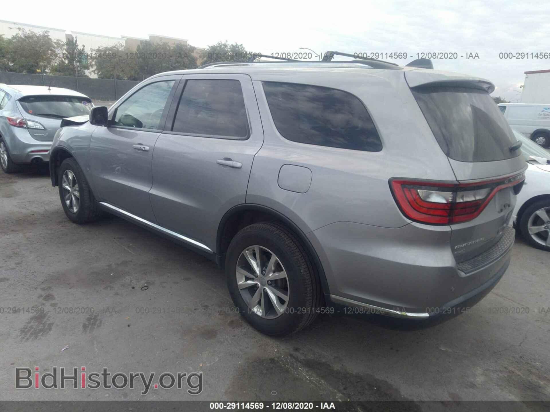 2016 DODGE DURANGO - VIN: 1C4RDJDG7GC455803 - Photo 3