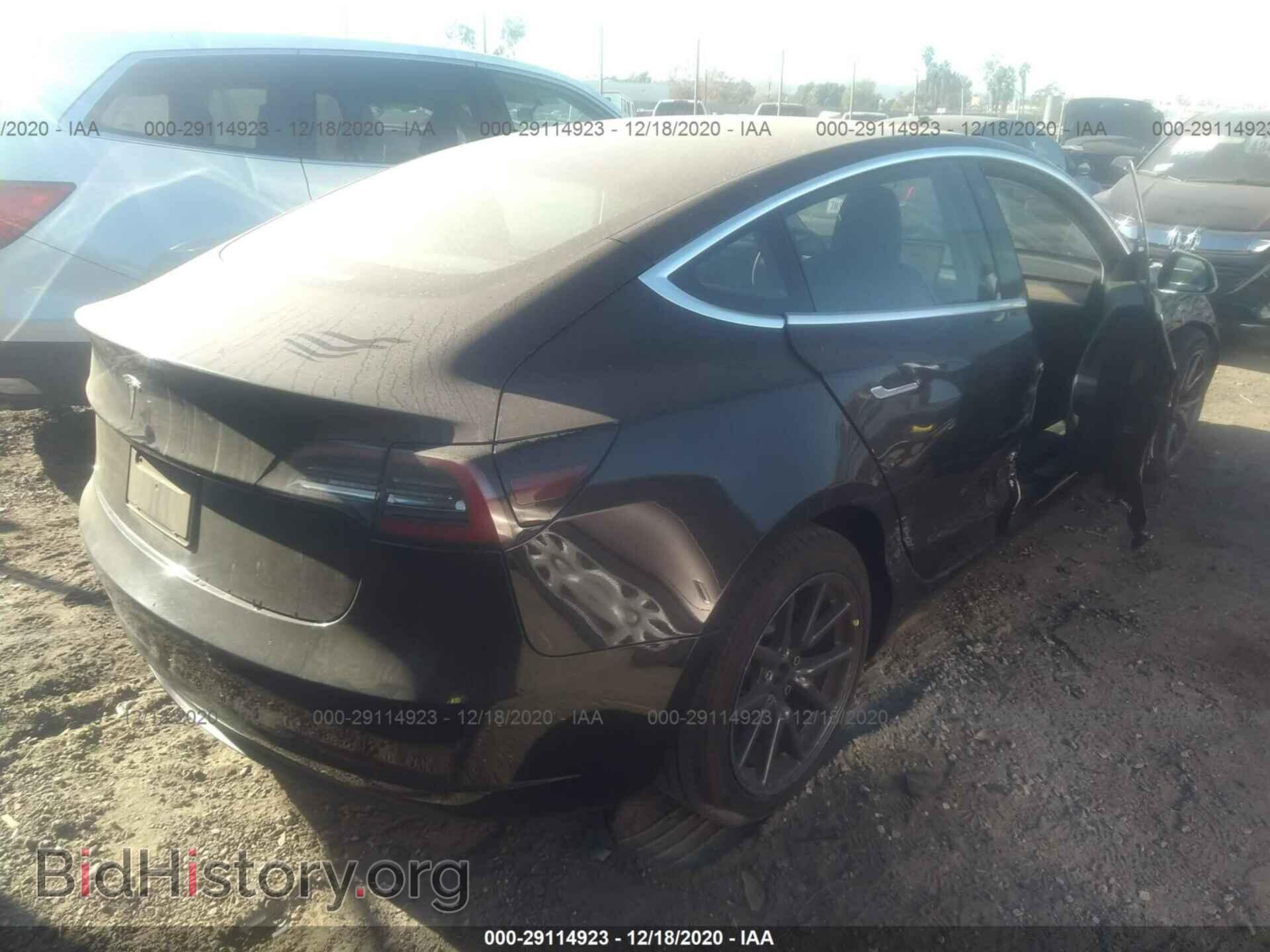 2019 TESLA MODEL 3 - VIN: 5YJ3E1EA1KF297421 - Photo 4