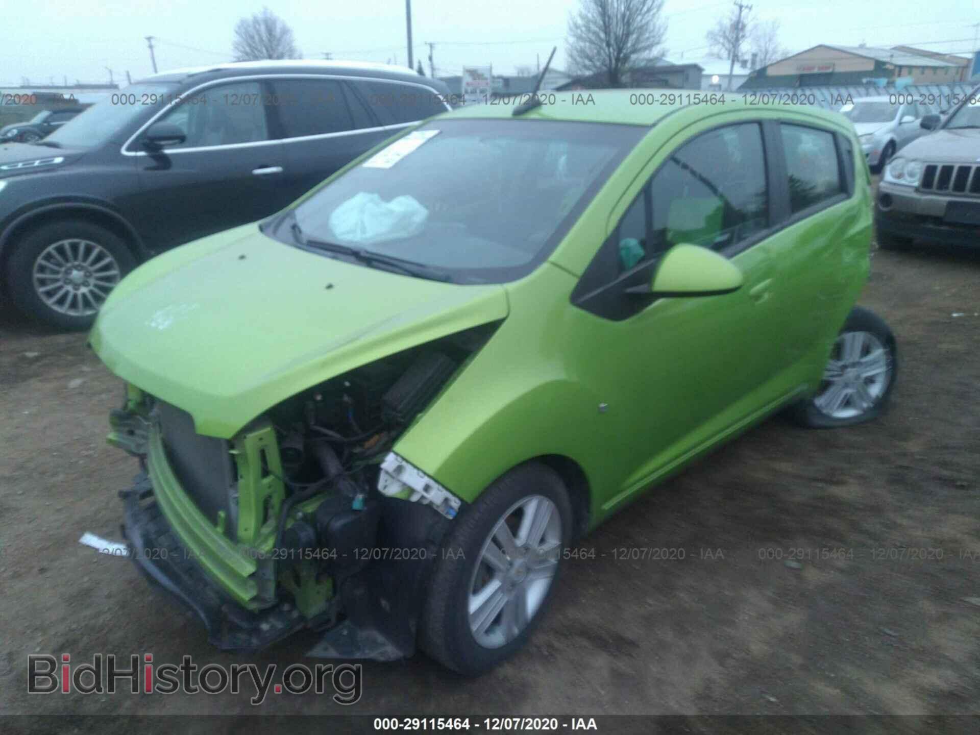 2014 CHEVROLET SPARK - VIN: KL8CB6S95EC573612 - Фото 2