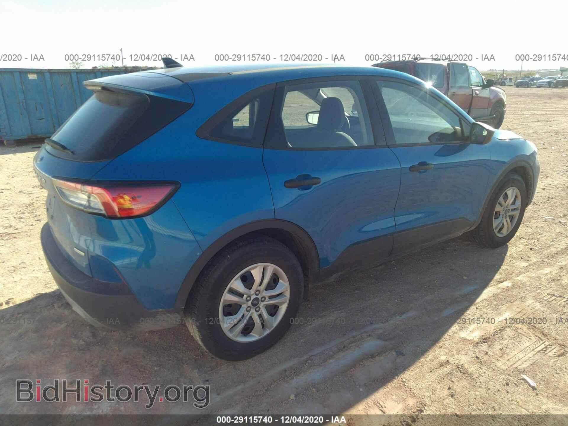 2020 FORD ESCAPE - VIN: 1FMCU0F61LUA32509 - Фото 4