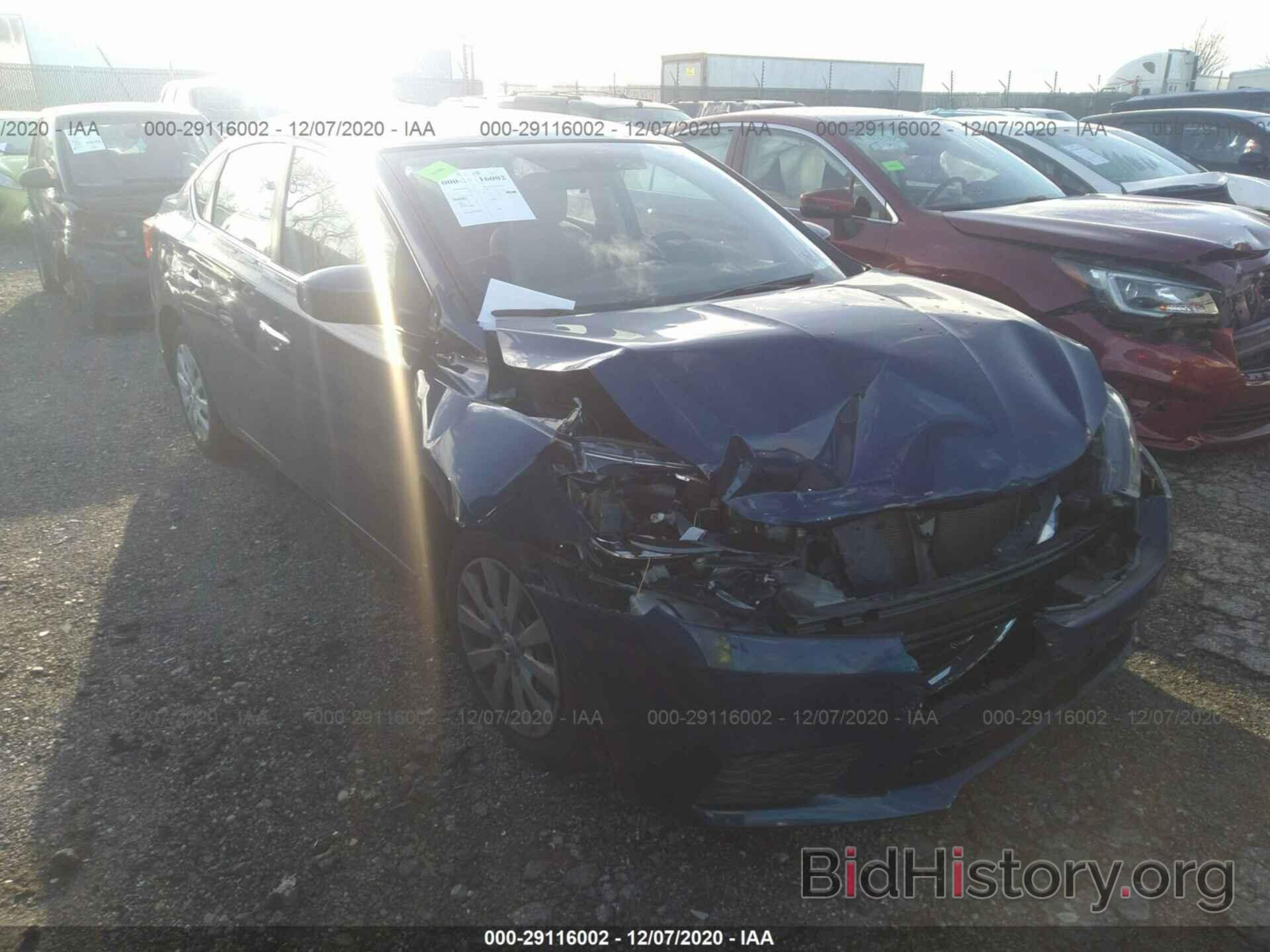 Photo 3N1AB7AP7GY257291 - NISSAN SENTRA 2016