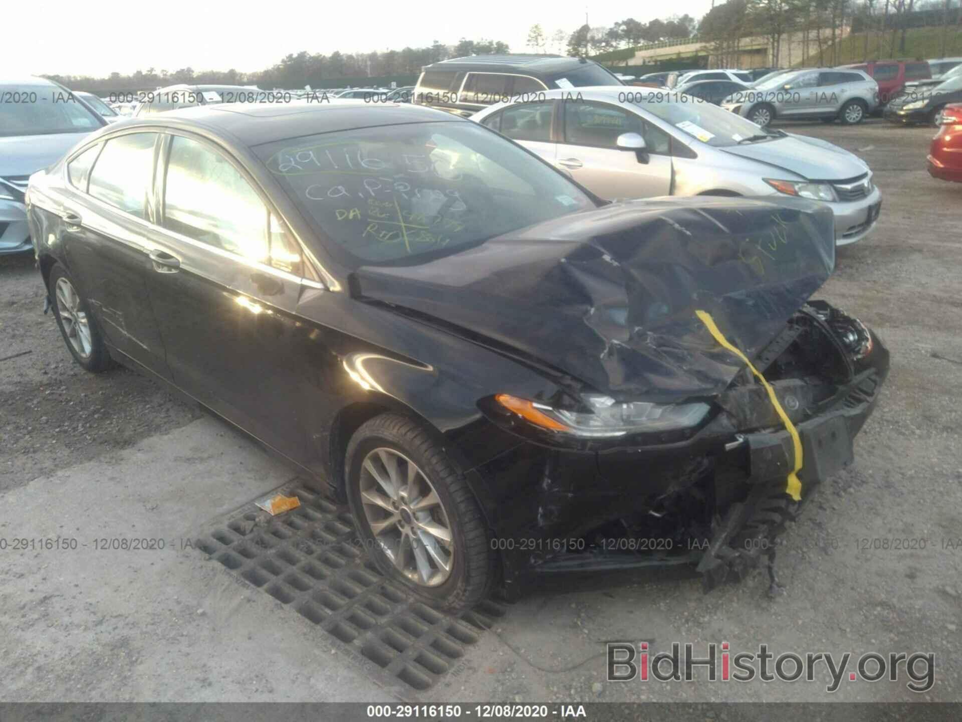 Photo 3FA6P0H78HR102347 - FORD FUSION 2017