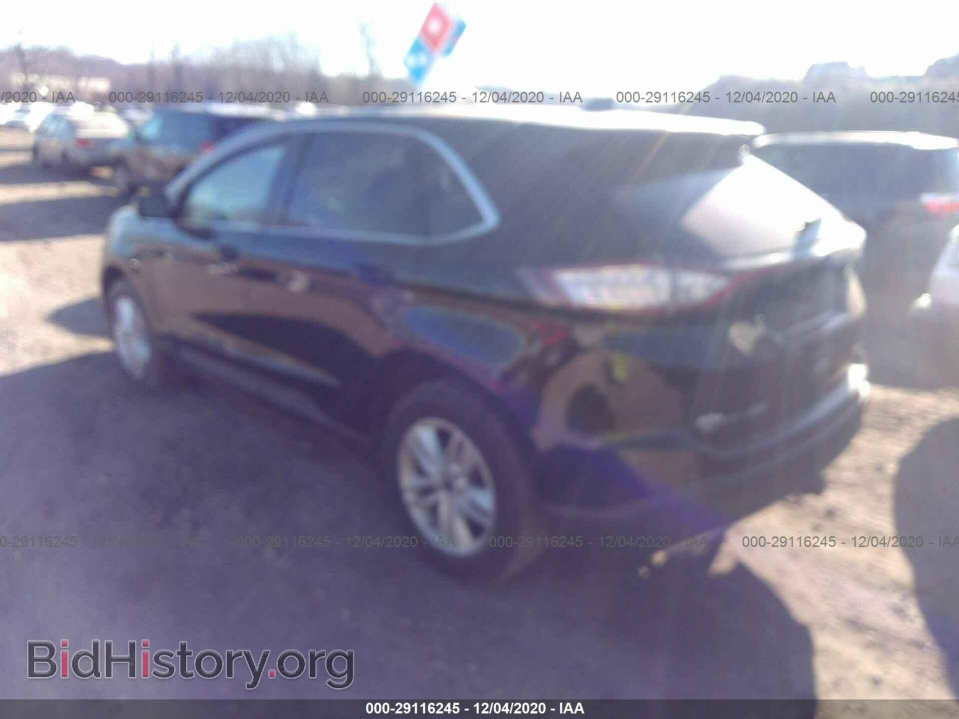 2016 FORD EDGE - VIN: 2FMPK4J84GBC59213 - Фото 3