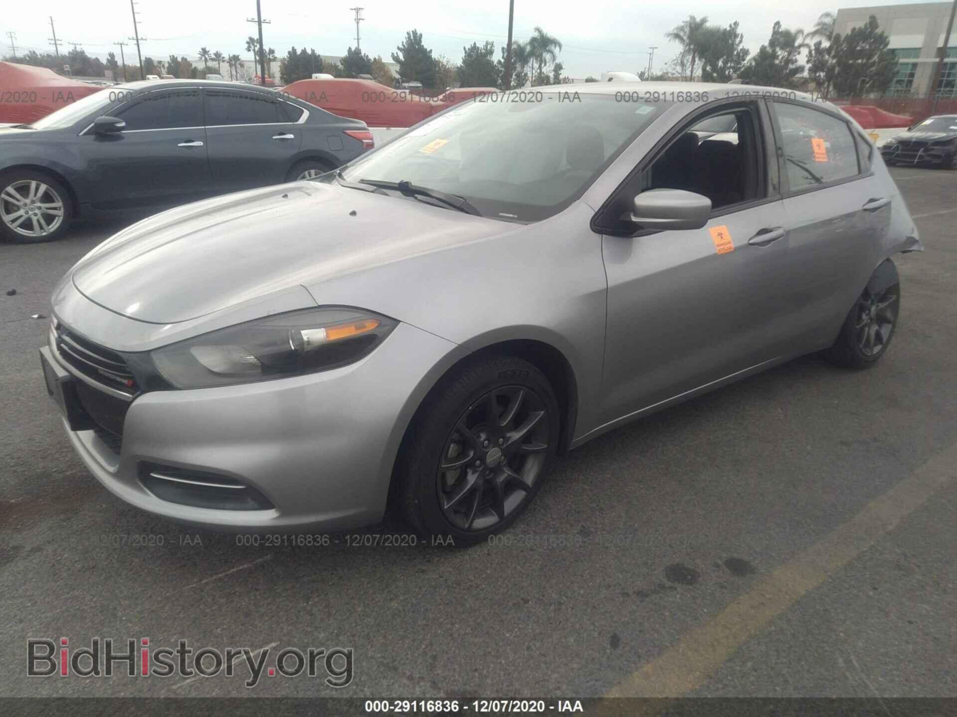 2015 DODGE DART - VIN: 1C3CDFAA3FD311083 - Фото 2