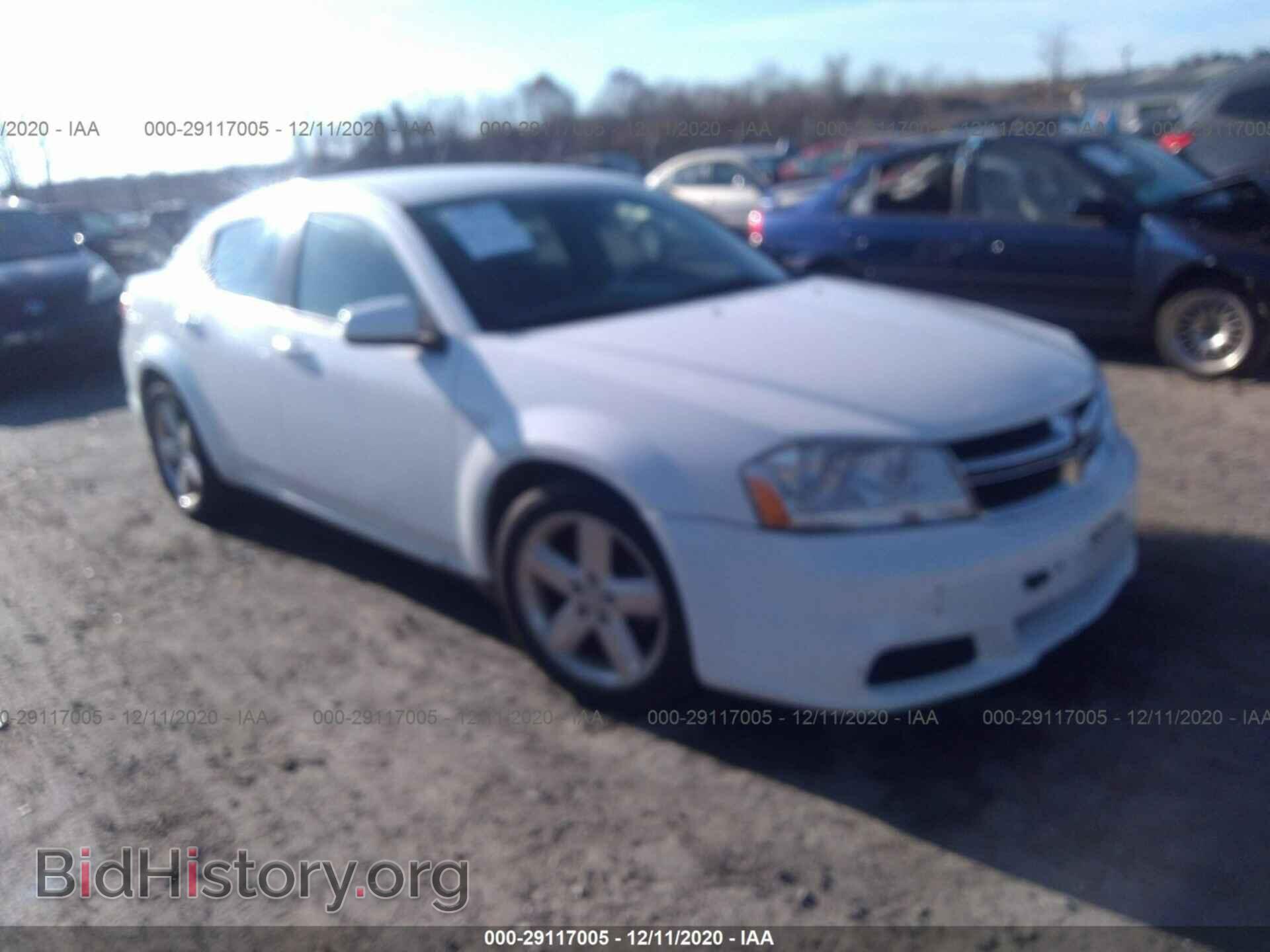 Photo 1C3CDZCB5DN681787 - DODGE AVENGER 2013