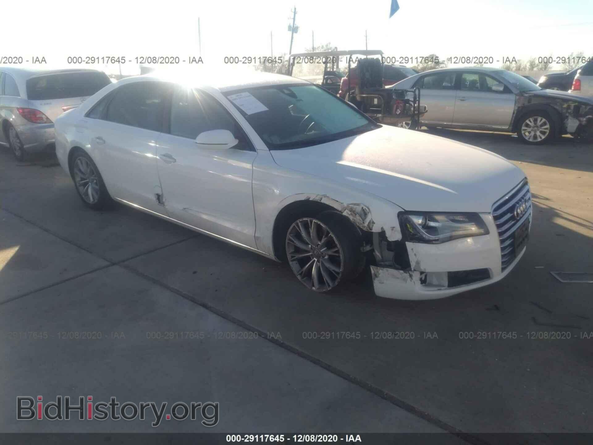 Photo WAURGAFD1DN009802 - AUDI A8 L 2013
