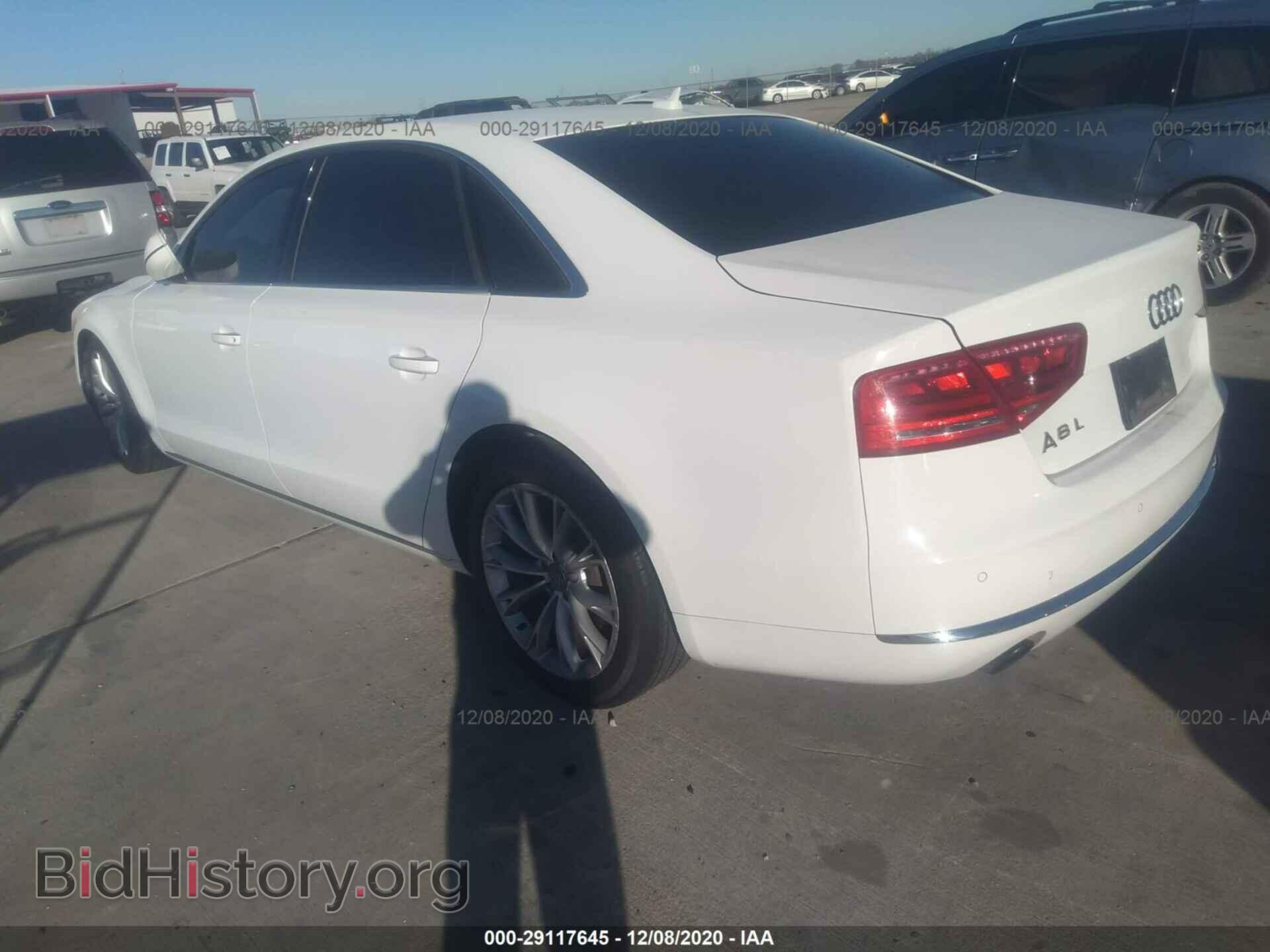 2013 AUDI A8 L - VIN: WAURGAFD1DN009802 - Фото 3