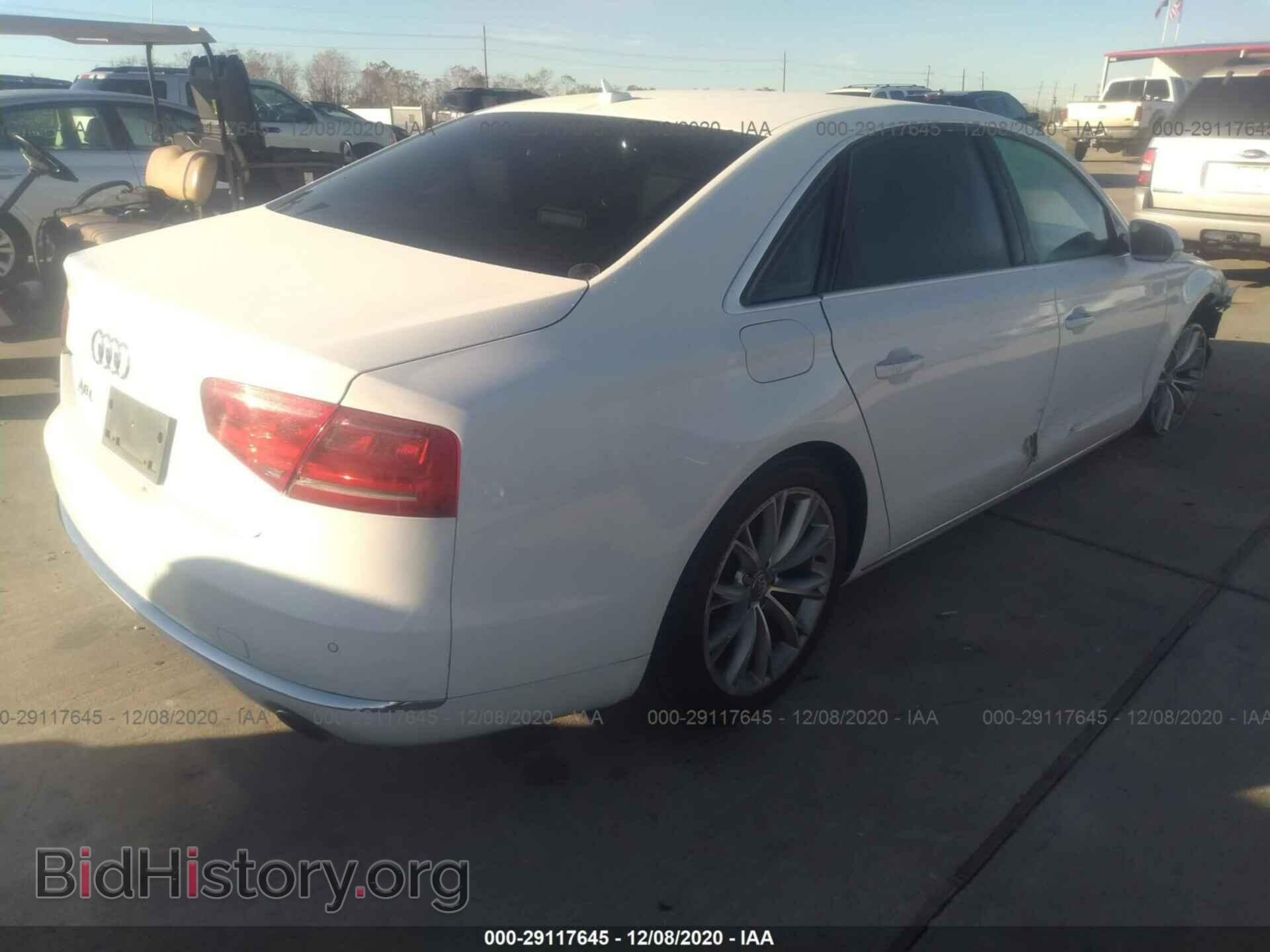 2013 AUDI A8 L - VIN: WAURGAFD1DN009802 - Фото 4