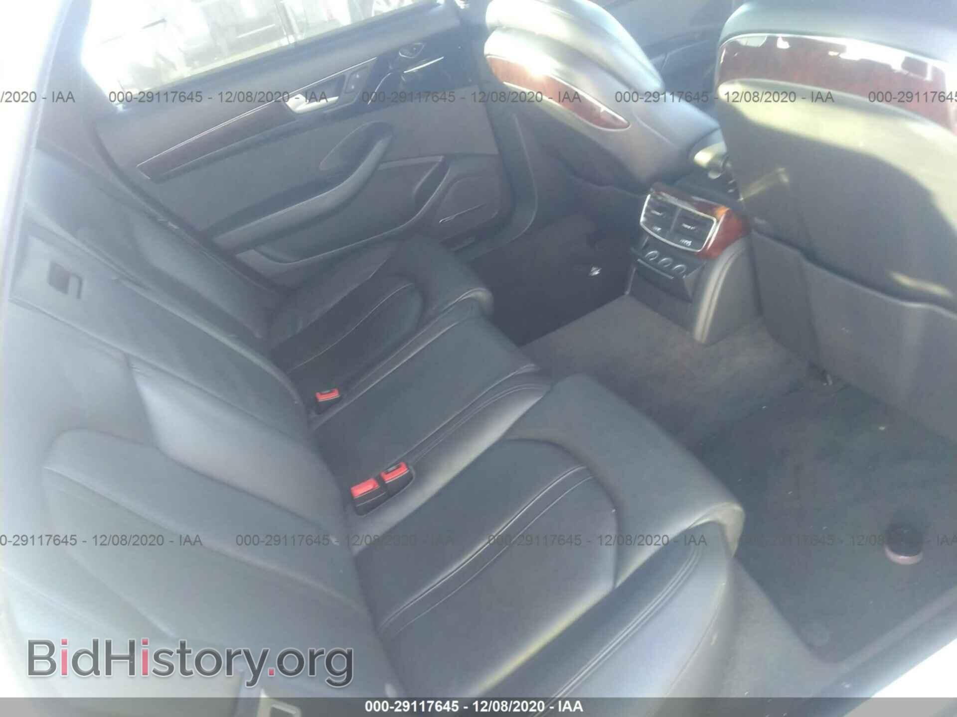 2013 AUDI A8 L - VIN: WAURGAFD1DN009802 - Фото 8