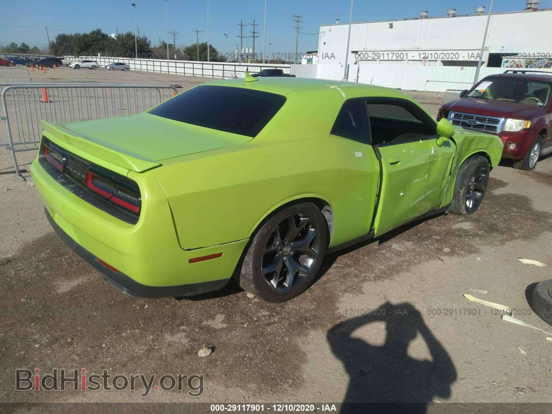 2015 DODGE CHALLENGER - VIN: 2C3CDZBTXFH865404 - Photo 4