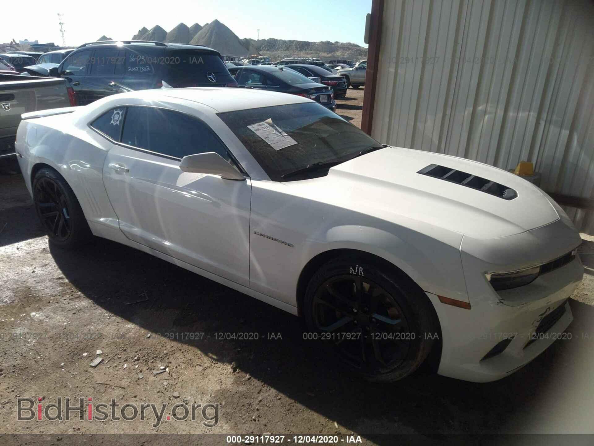Photo 2G1FJ1EJ3E9223041 - CHEVROLET CAMARO 2014