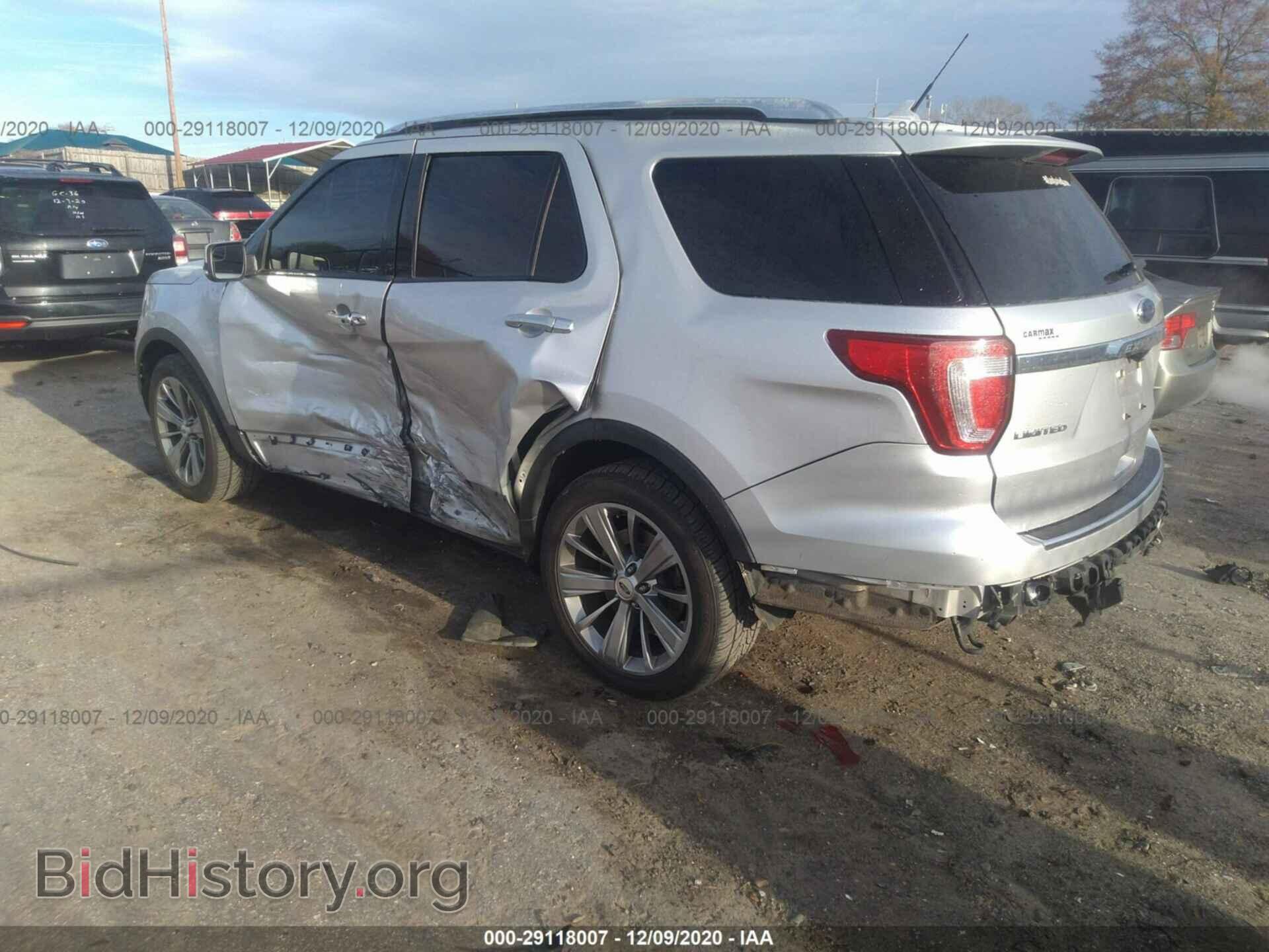 2018 FORD EXPLORER - VIN: 1FM5K7F89JGA16143 - Фото 3