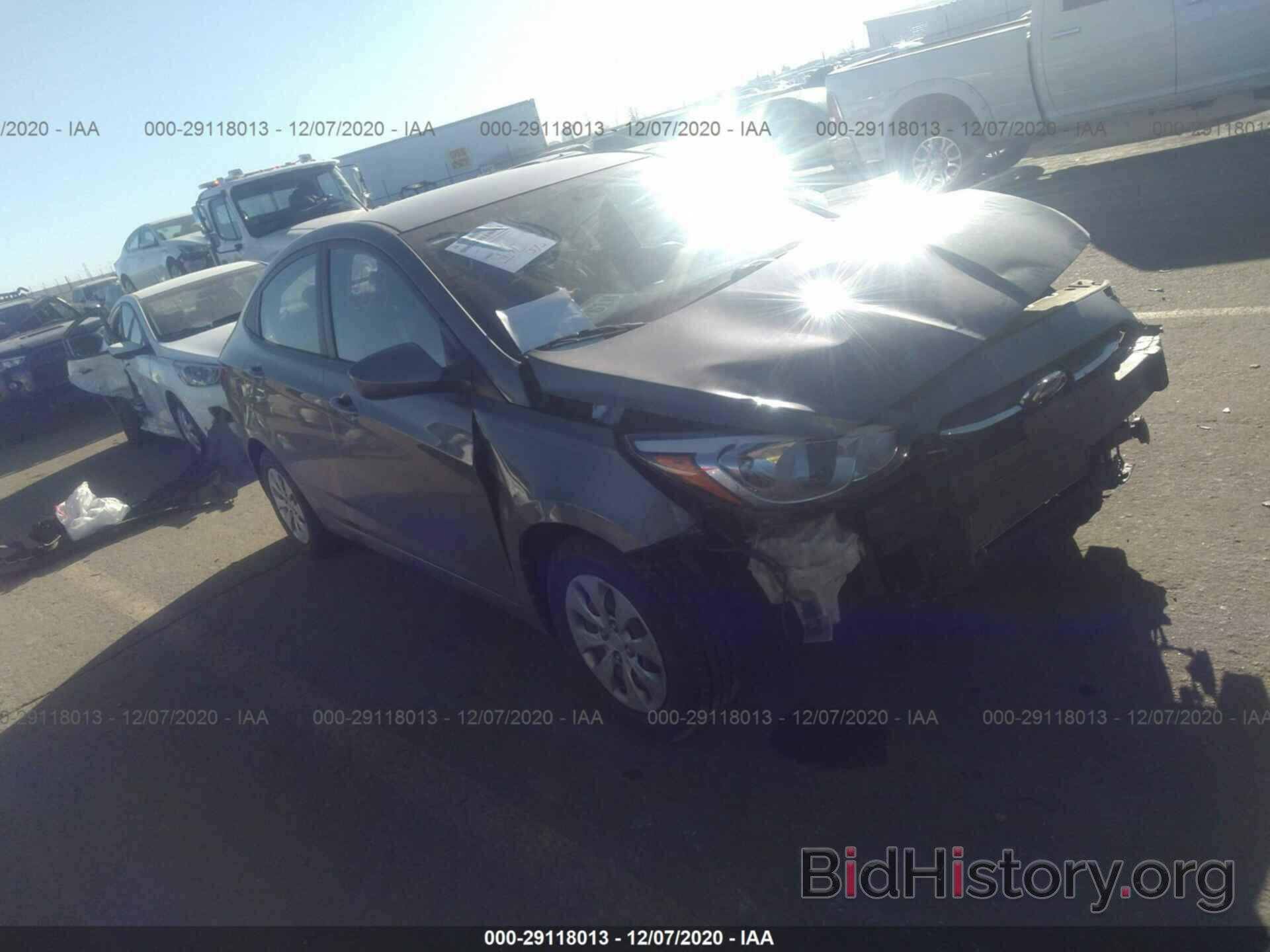 Photo KMHCT4AE9GU162018 - HYUNDAI ACCENT 2016