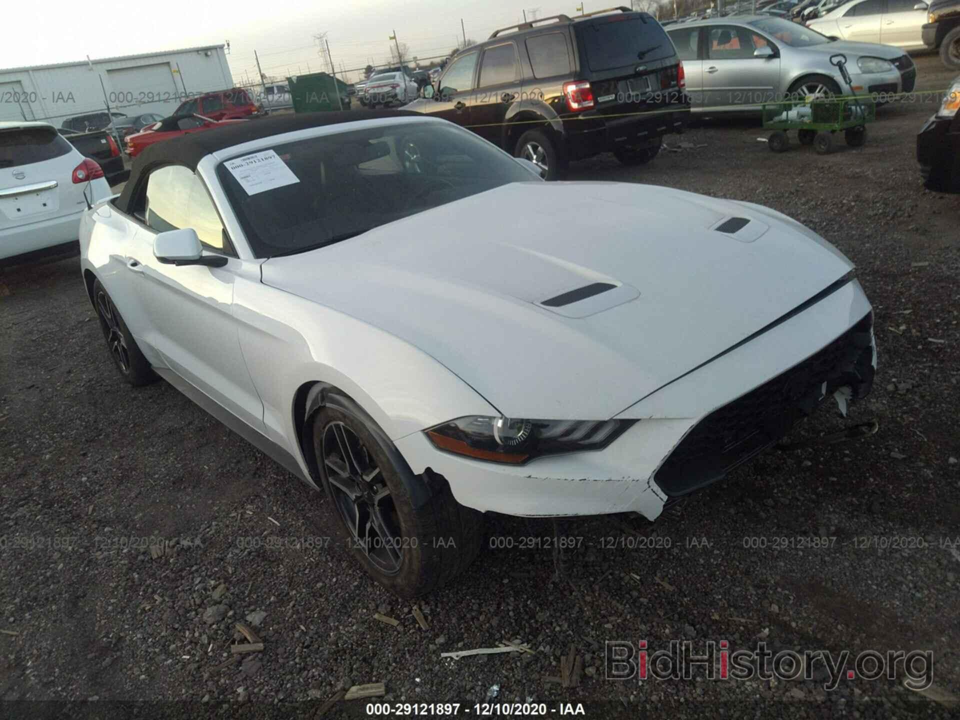 Photo 1FATP8UH3J5124605 - FORD MUSTANG 2018