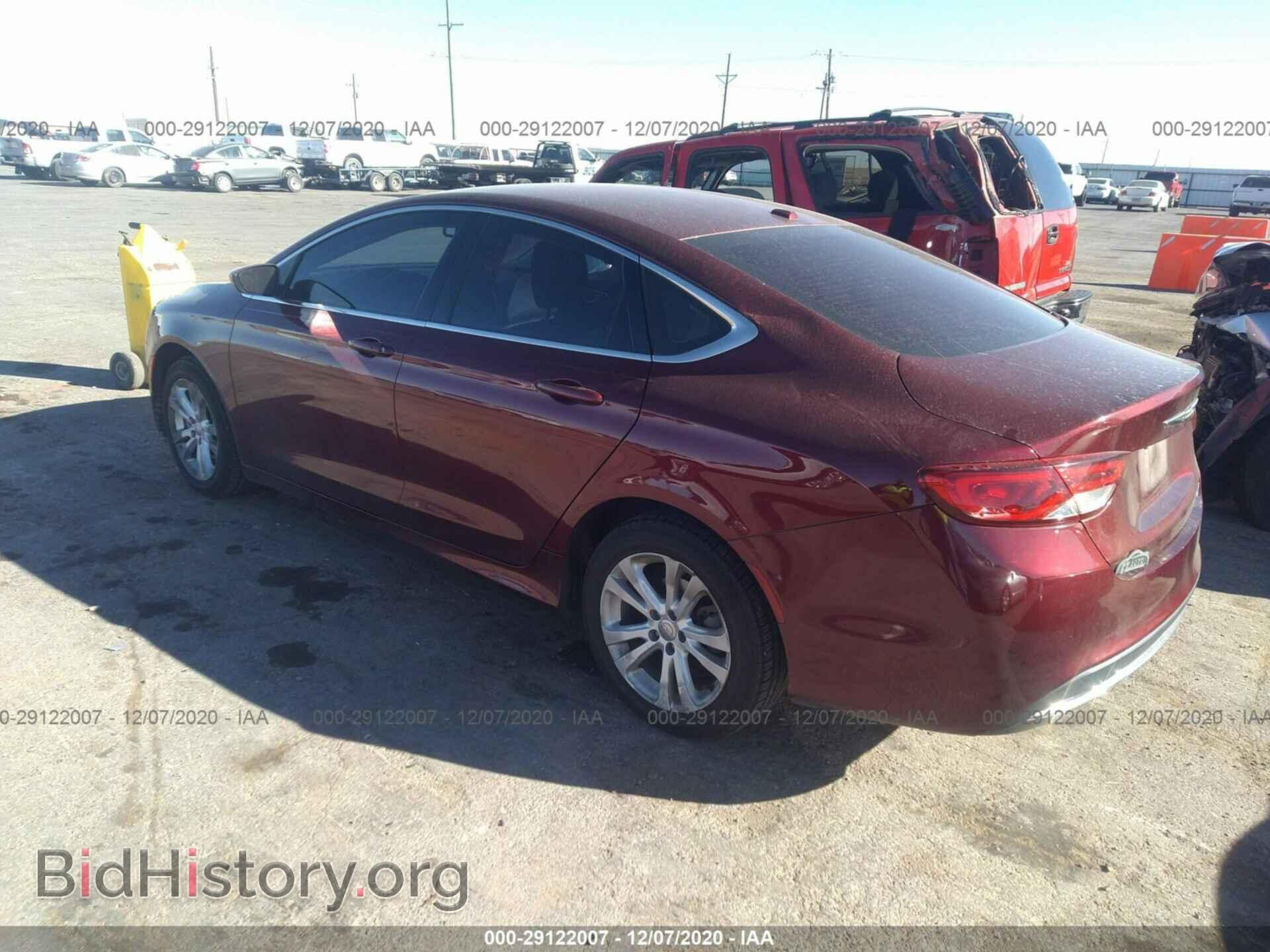 2015 CHRYSLER 200 - VIN: 1C3CCCAB3FN671751 - Фото 3