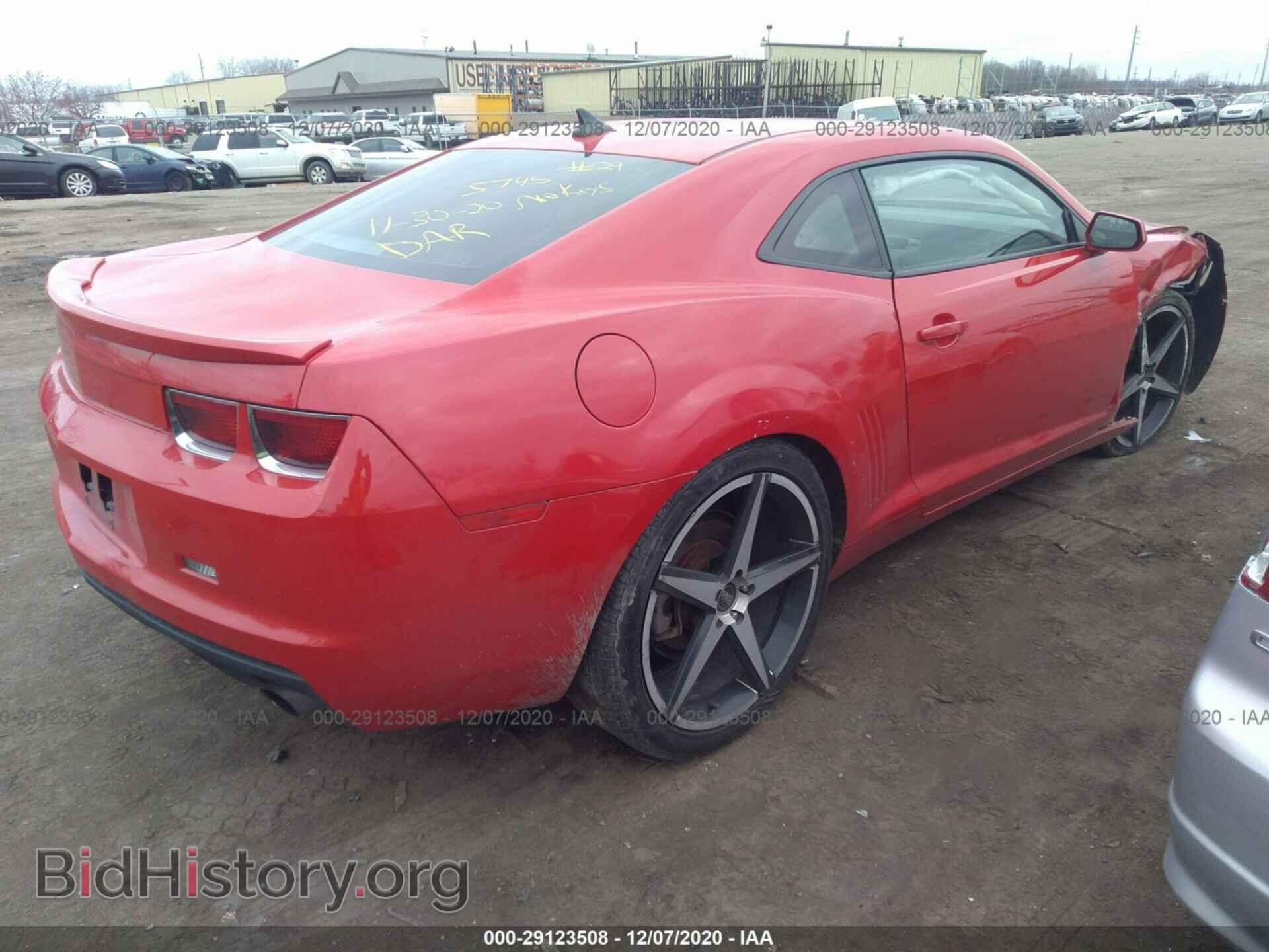 2013 CHEVROLET CAMARO - VIN: 2G1FA1E33D9115745 - Фото 4
