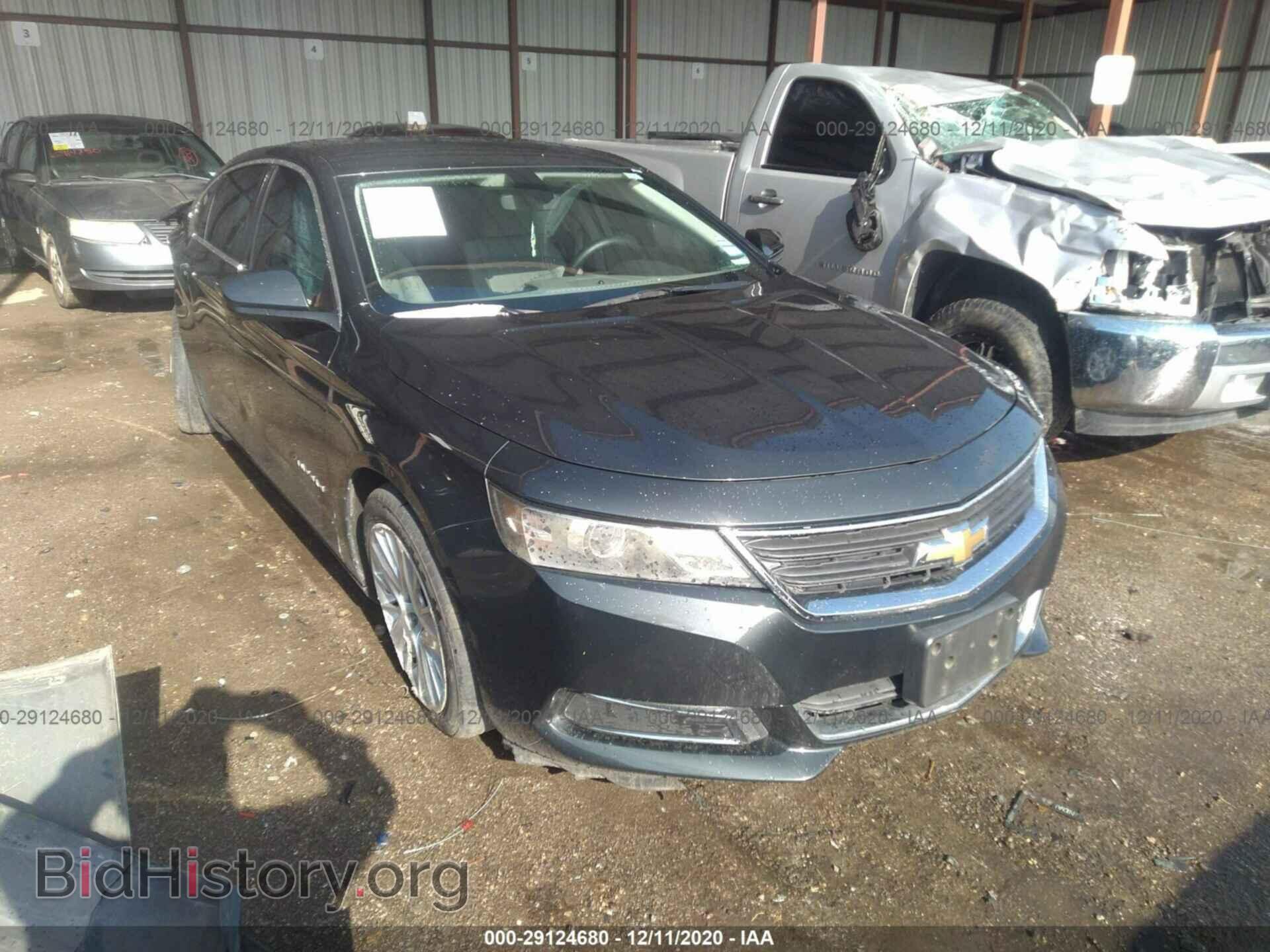 Фотография 2G11Y5SL4E9311891 - CHEVROLET IMPALA 2014