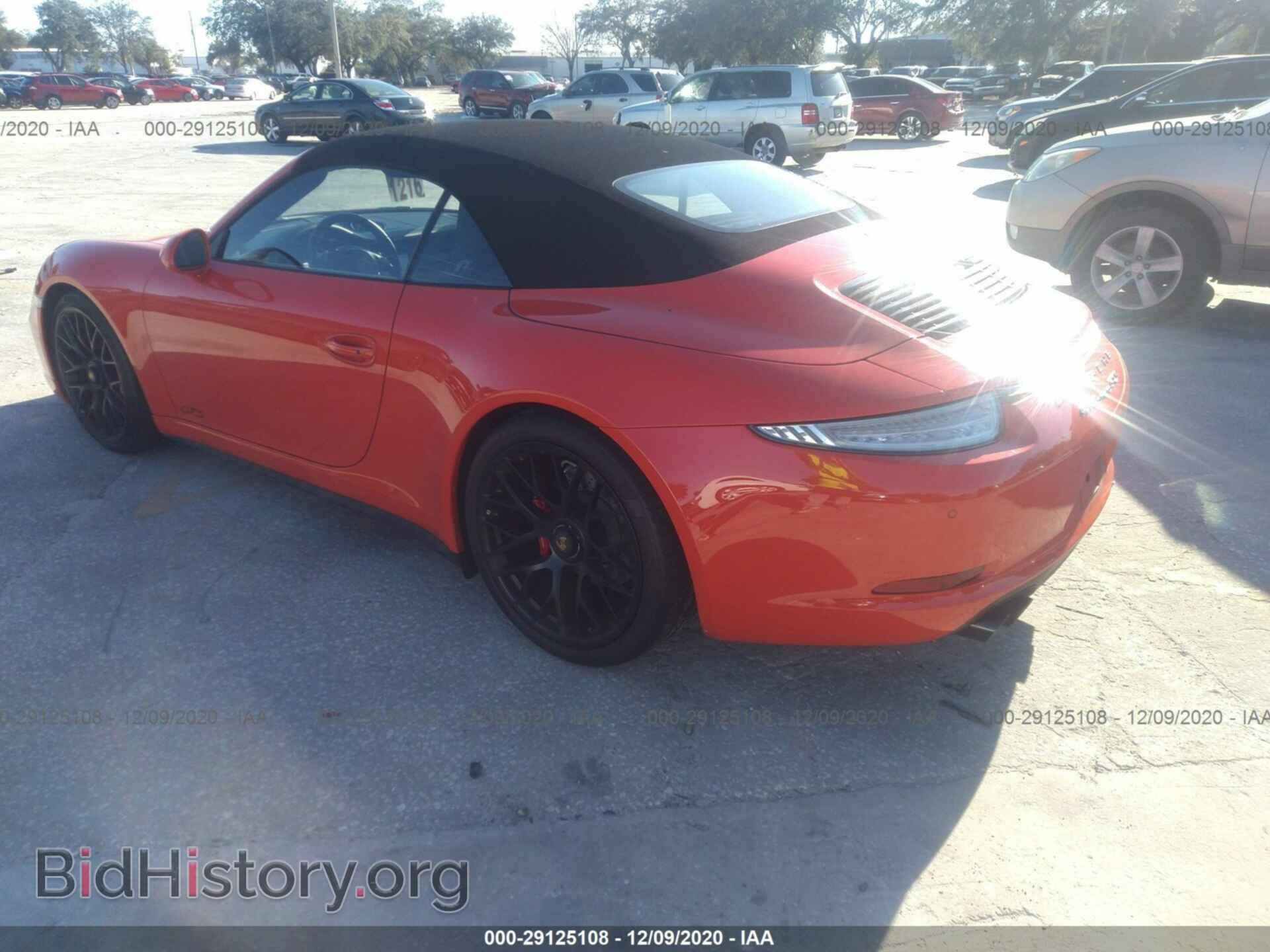 2016 PORSCHE 911 - VIN: WP0CB2A90GS154335 - Фото 3