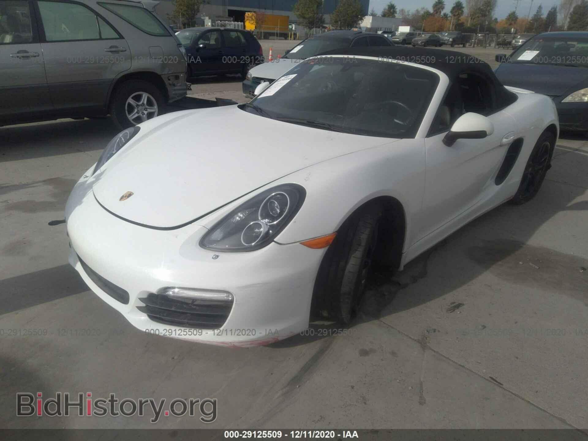 2014 PORSCHE BOXSTER - VIN: WP0CB2A8XES140950 - Фото 2
