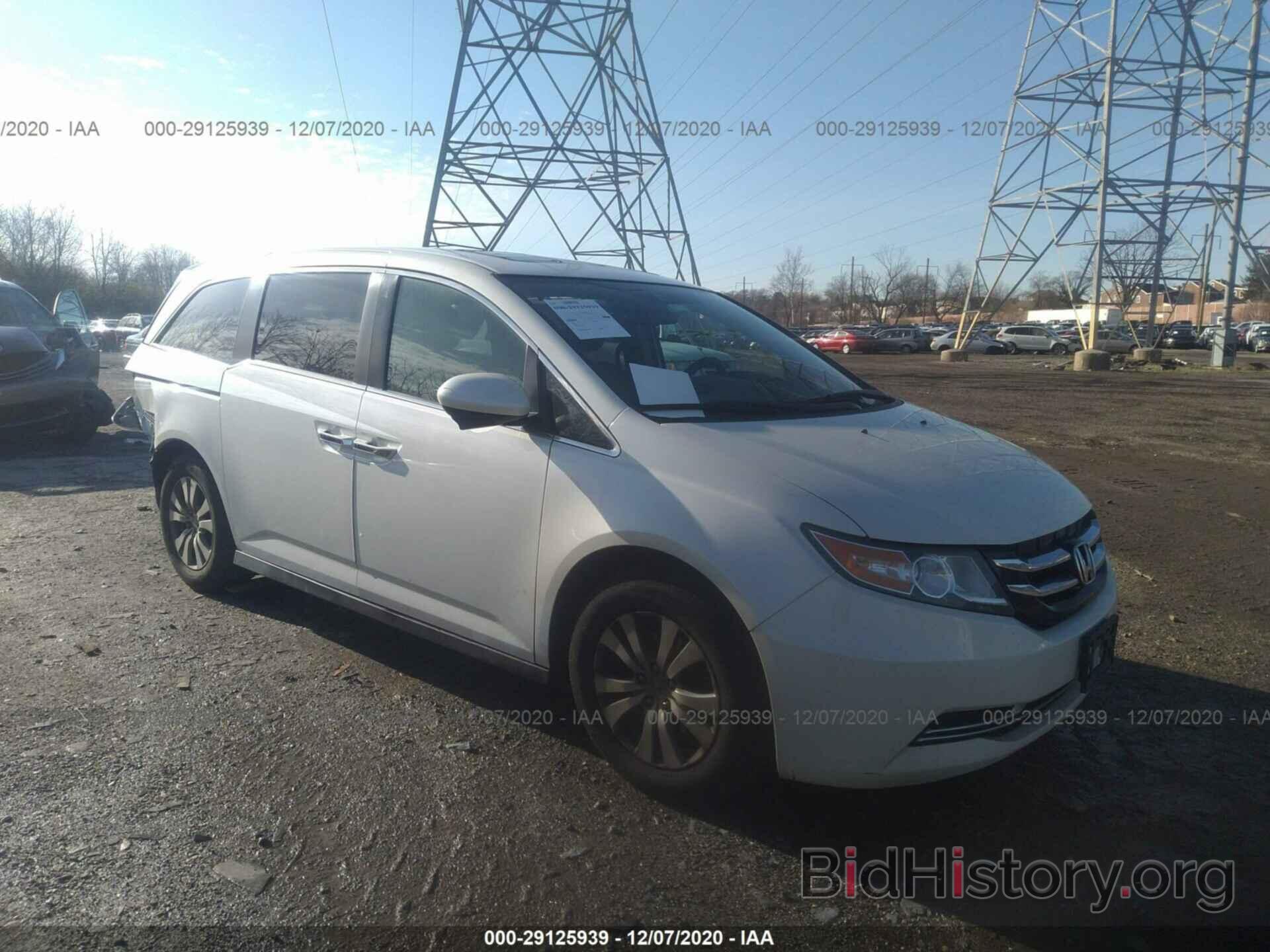 Фотография 5FNRL5H65EB039633 - HONDA ODYSSEY 2014