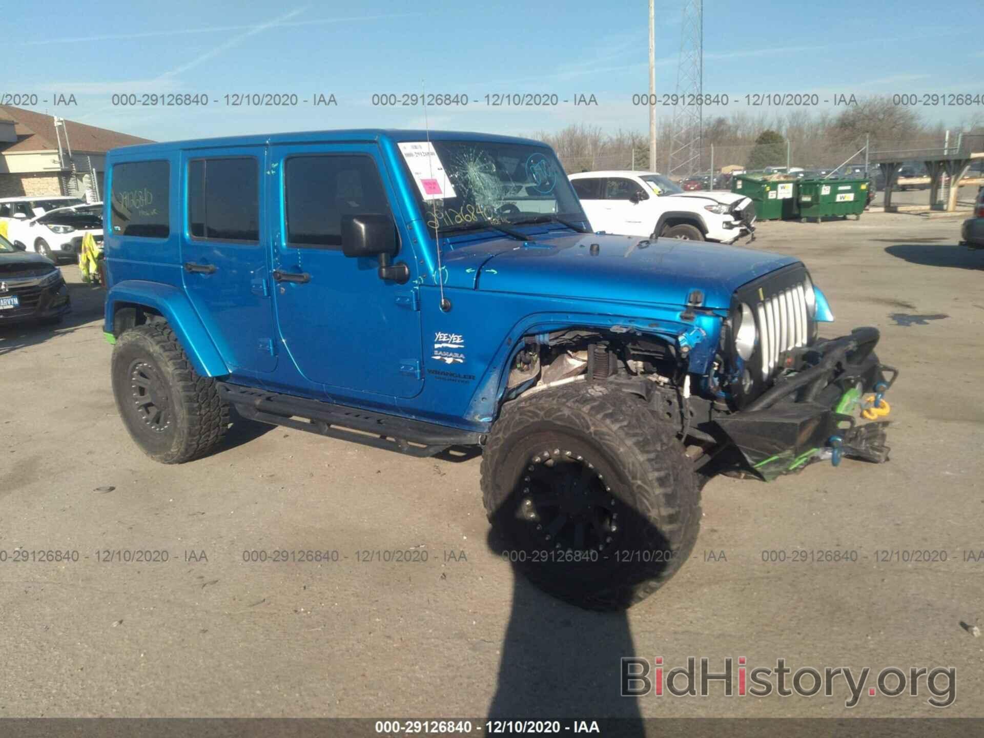 Фотография 1C4HJWEG2GL166862 - JEEP WRANGLER UNLIMITED 2016