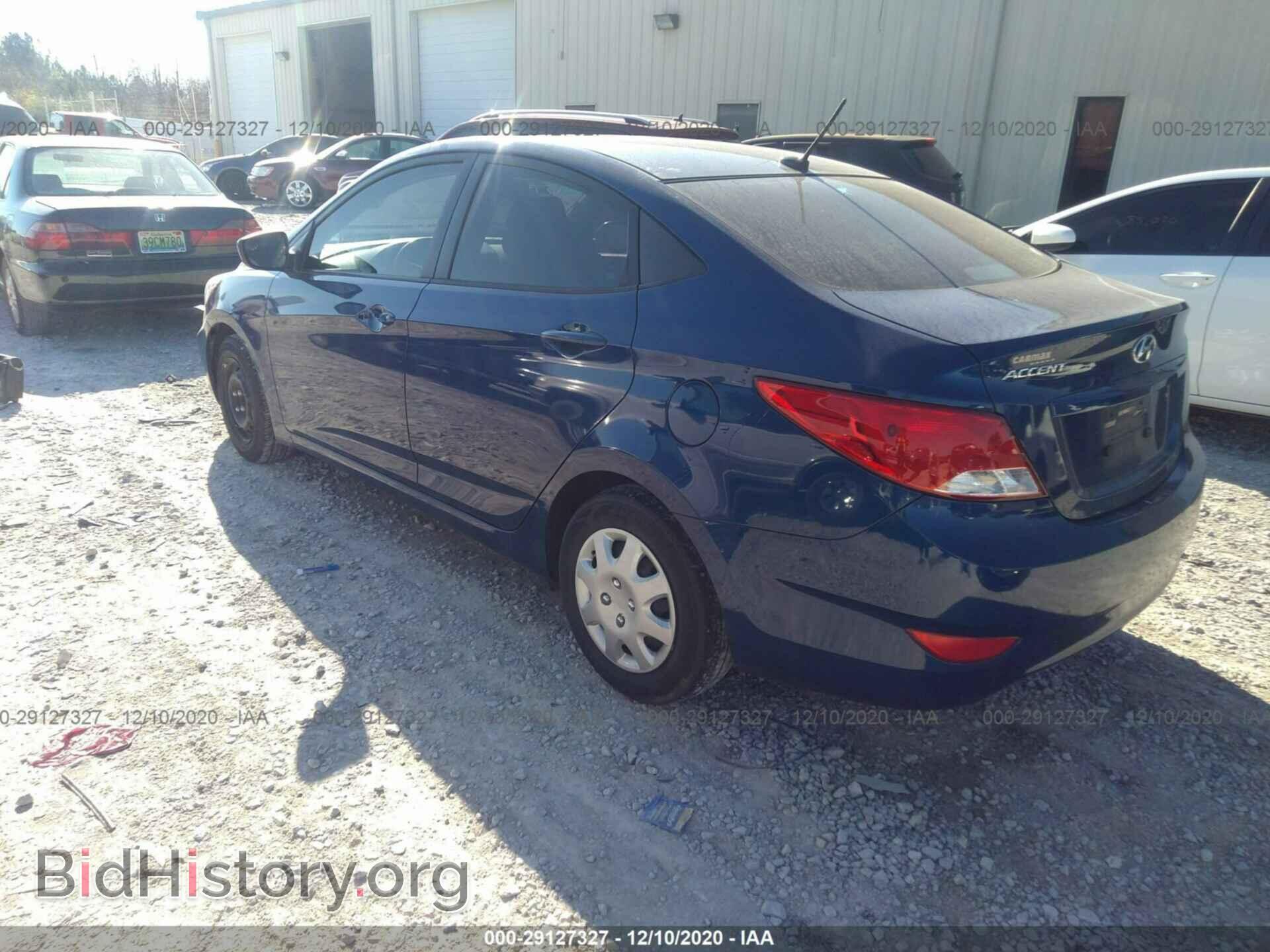 2016 HYUNDAI ACCENT - VIN: KMHCT4AE3GU138992 - Фото 3