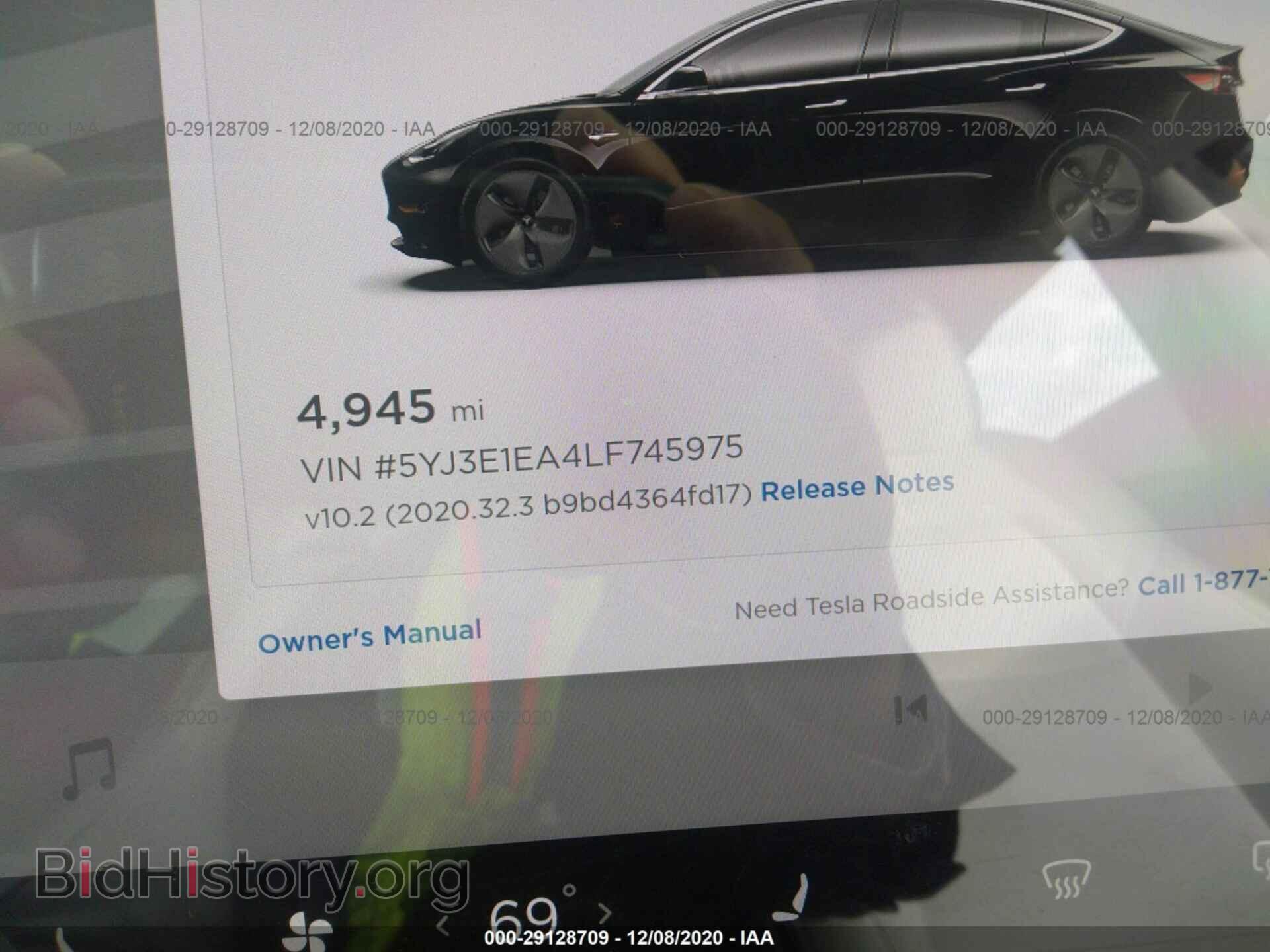 2020 TESLA MODEL 3 - VIN: 5YJ3E1EA4LF745975 - Photo 7