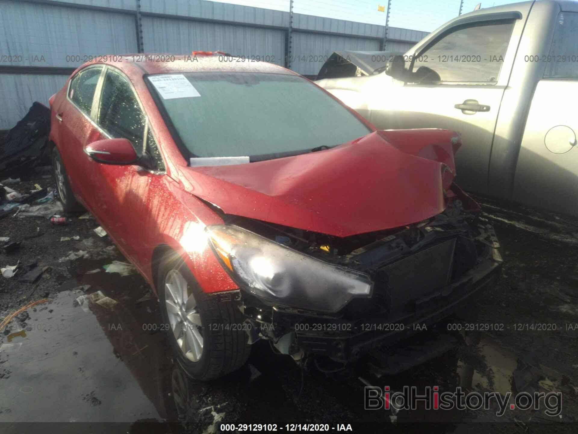 Photo KNAFX4A89E5095537 - KIA FORTE 2014