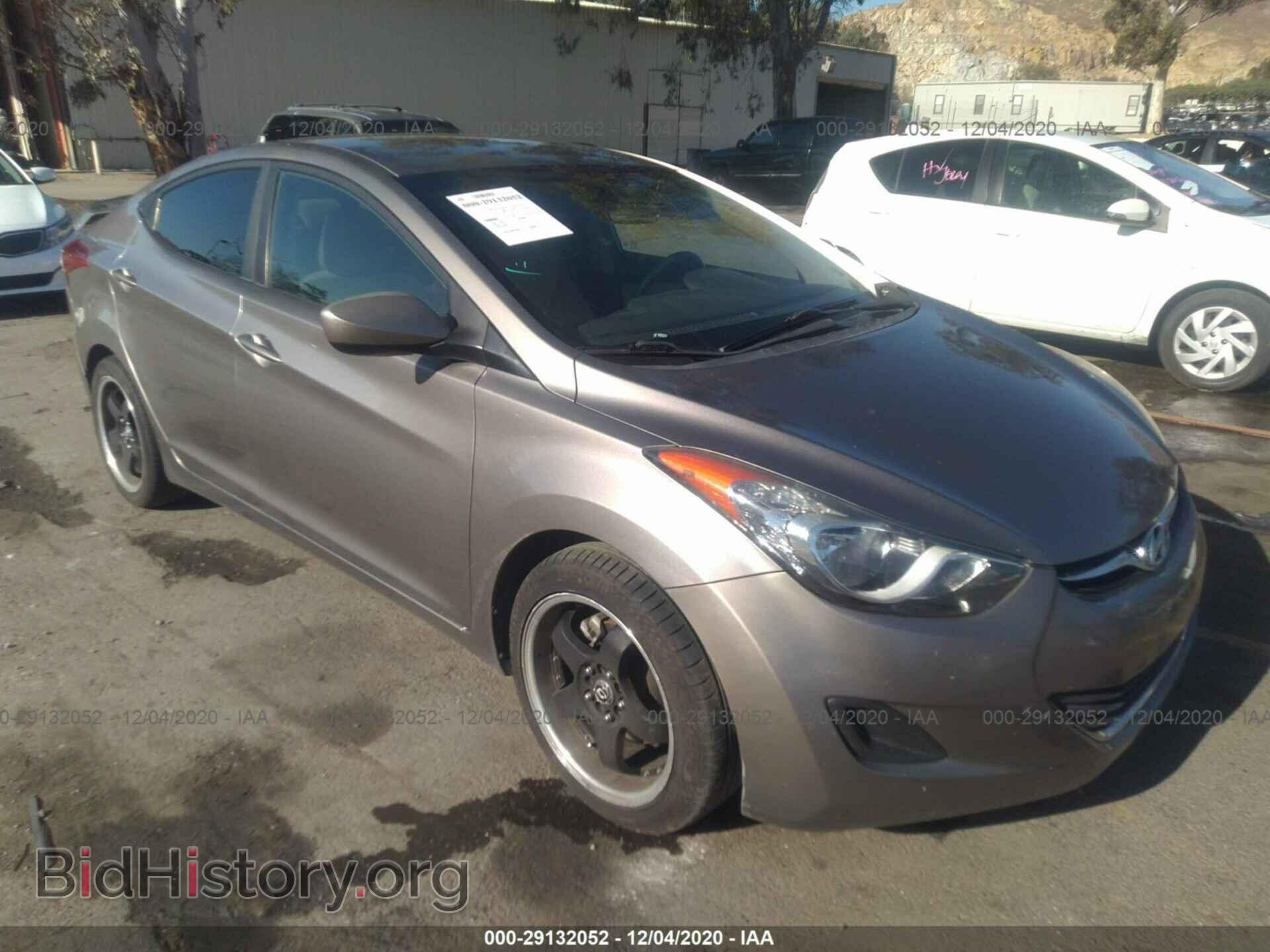 Photo 5NPDH4AE8BH036181 - HYUNDAI ELANTRA 2011