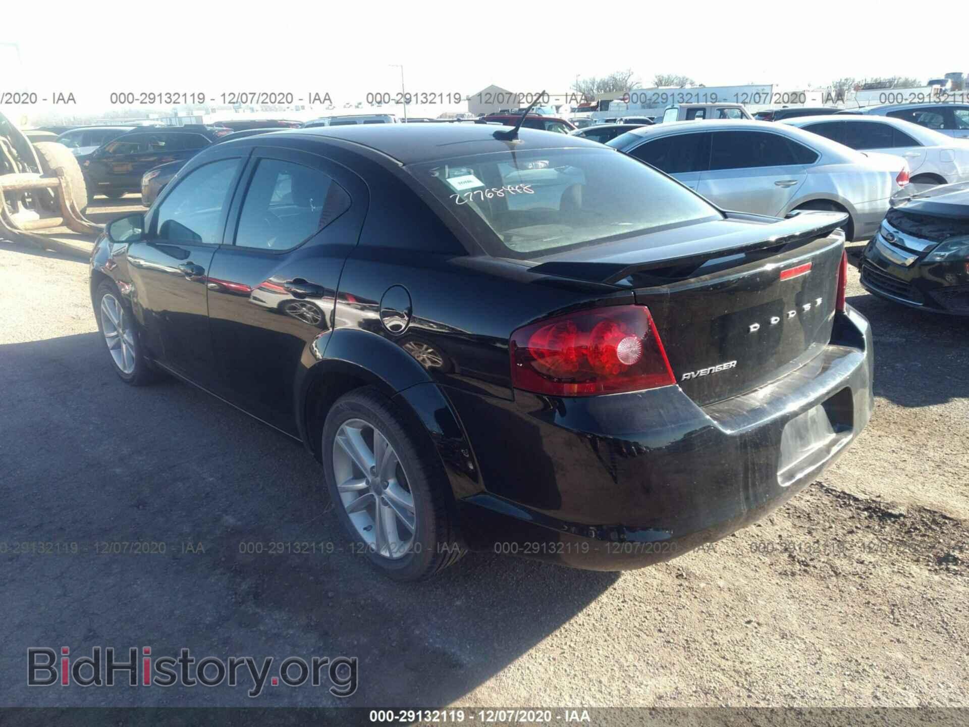 2012 DODGE AVENGER - VIN: 1C3CDZEG7CN186658 - Photo 3