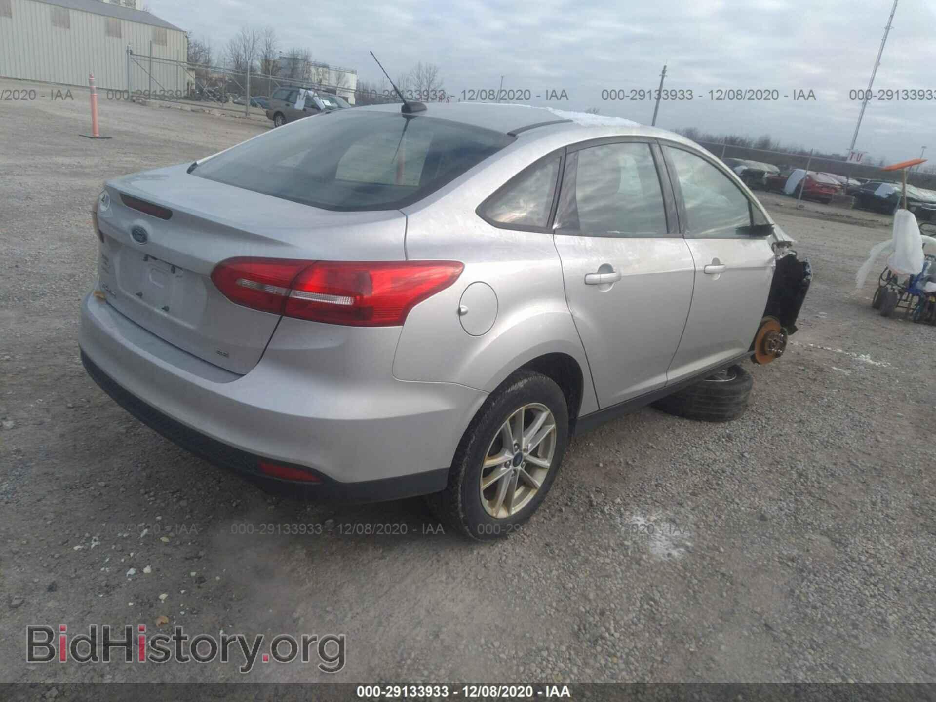 2018 FORD FOCUS - VIN: 1FADP3F21JL258587 - Фото 4