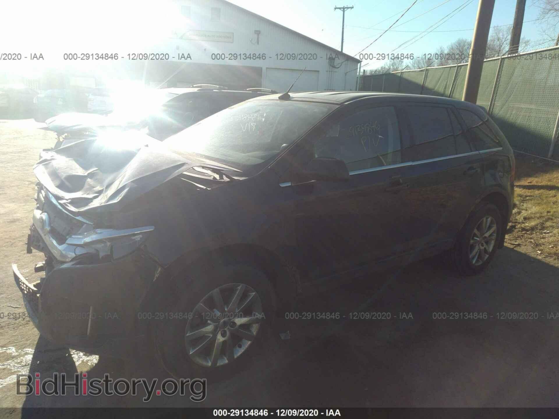 2014 FORD EDGE - VIN: 2FMDK4KC3EBA71611 - Фото 2