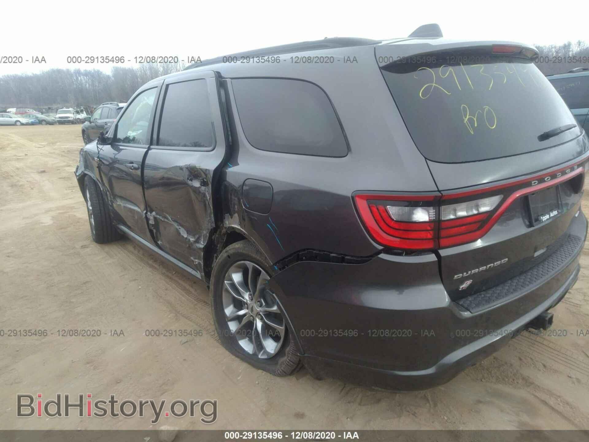 2020 DODGE DURANGO - VIN: 1C4RDJDGXLC142321 - Photo 3