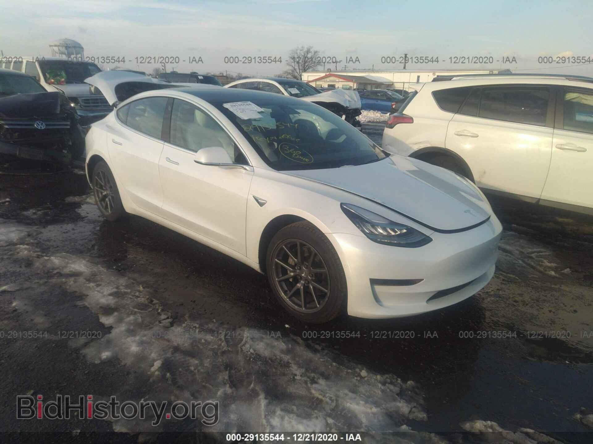 Photo 5YJ3E1EA9LF703706 - TESLA MODEL 3 2020