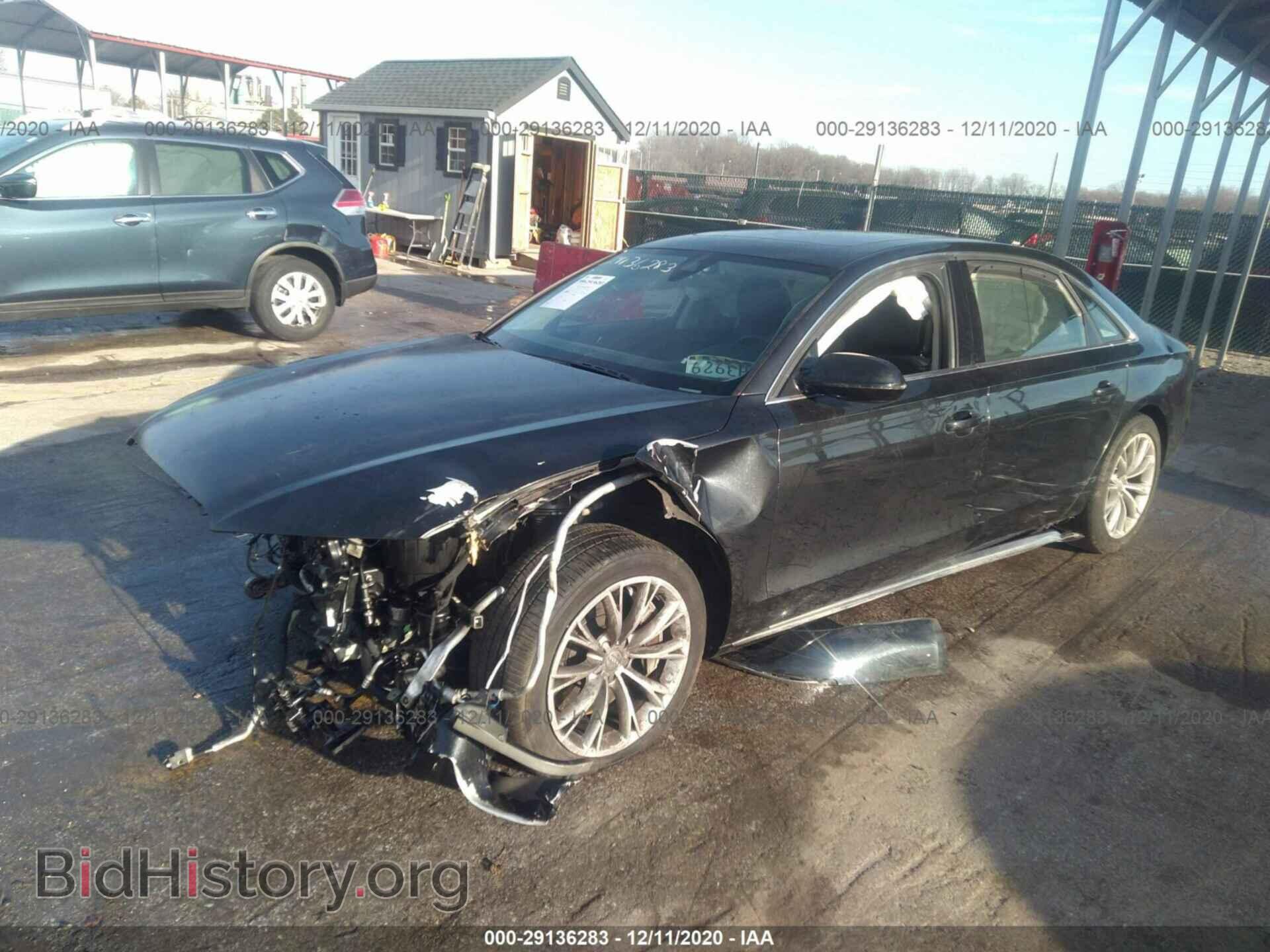 2012 AUDI A8 L - VIN: WAURVAFD0CN011030 - Фото 2