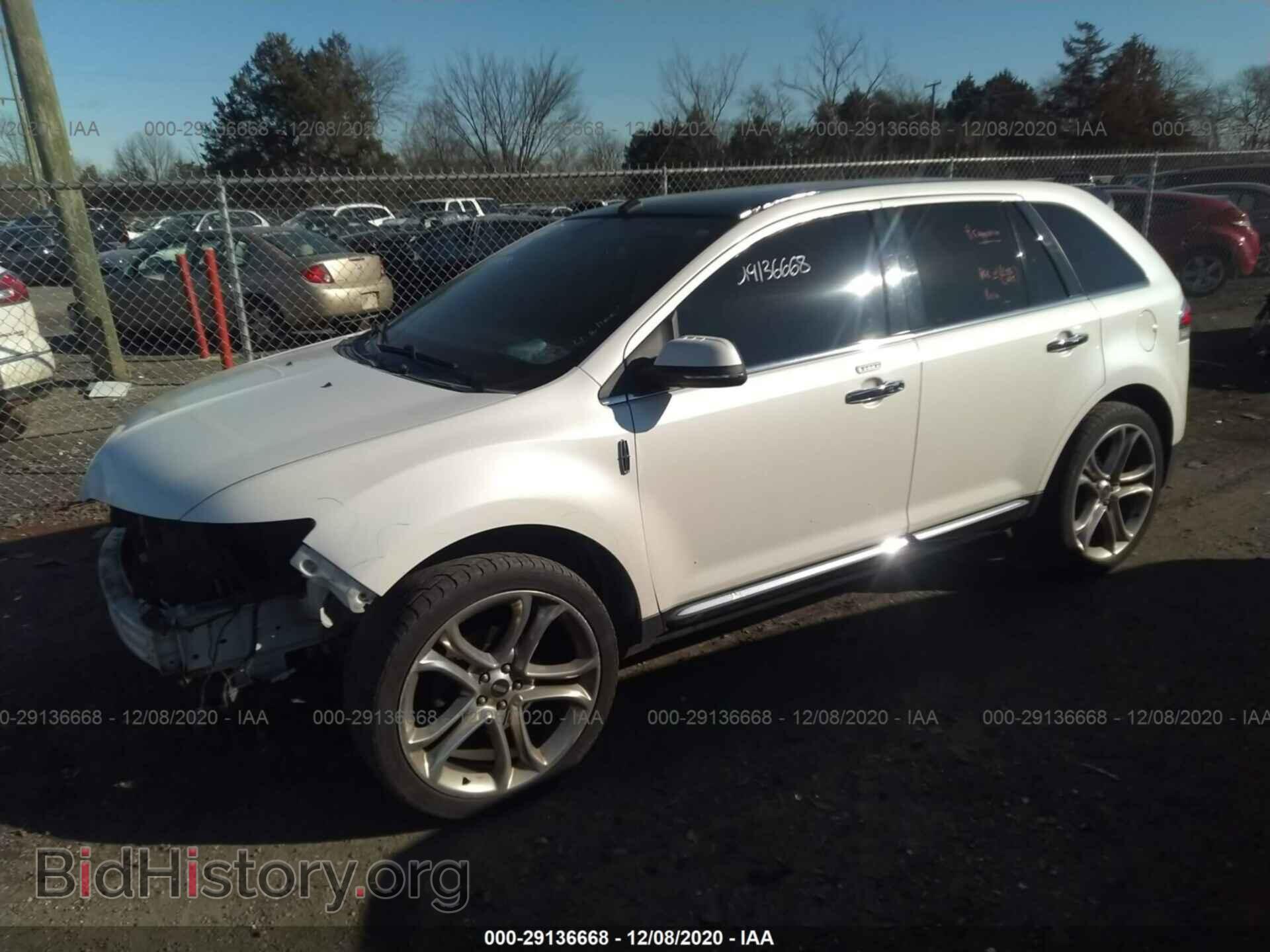 2013 LINCOLN MKX - VIN: 2LMDJ8JK1DBL22695 - Фото 2