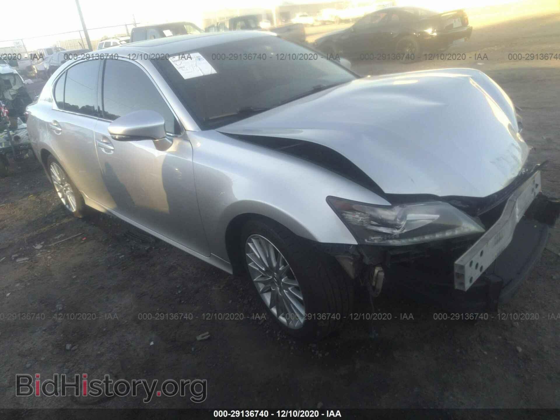 Фотография JTHBE1BL5D5001224 - LEXUS GS 350 2013