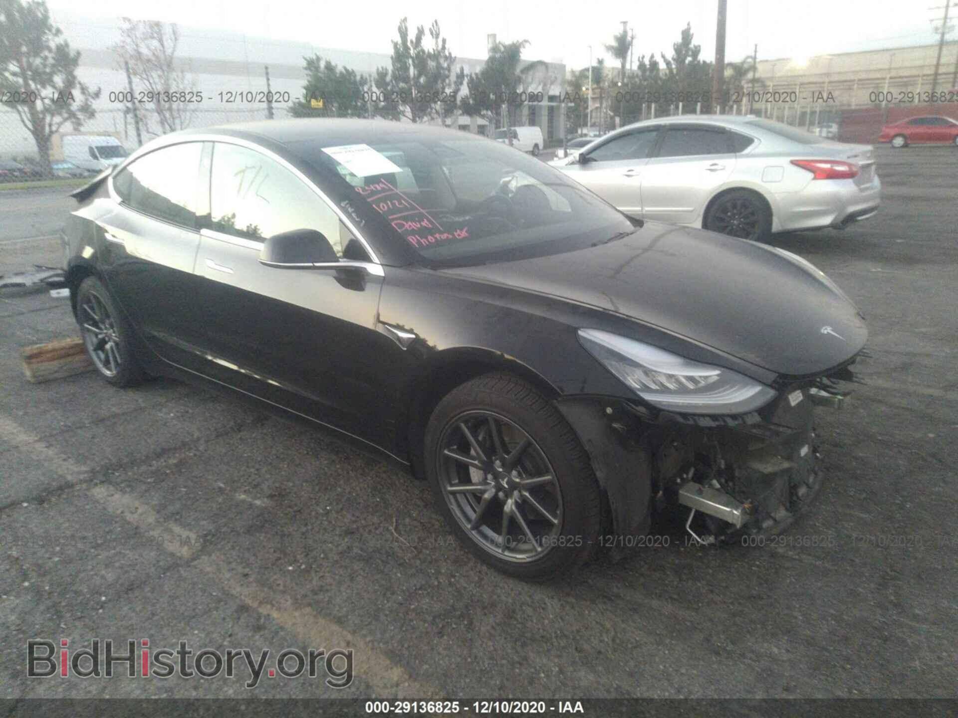 Photo 5YJ3E1EA9KF409883 - TESLA MODEL 3 2019