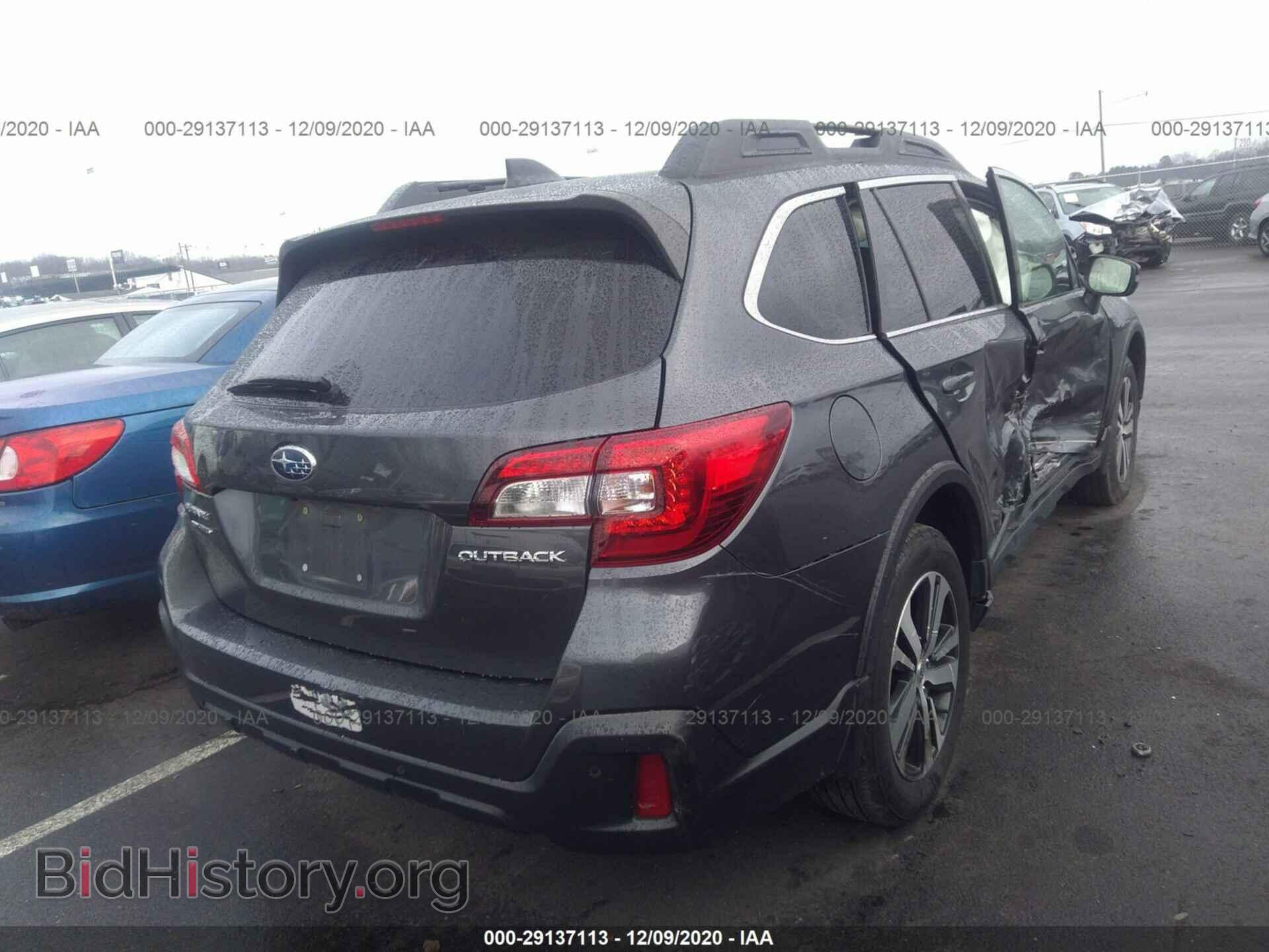 2019 SUBARU OUTBACK - VIN: 4S4BSANC7K3343672 - Фото 4