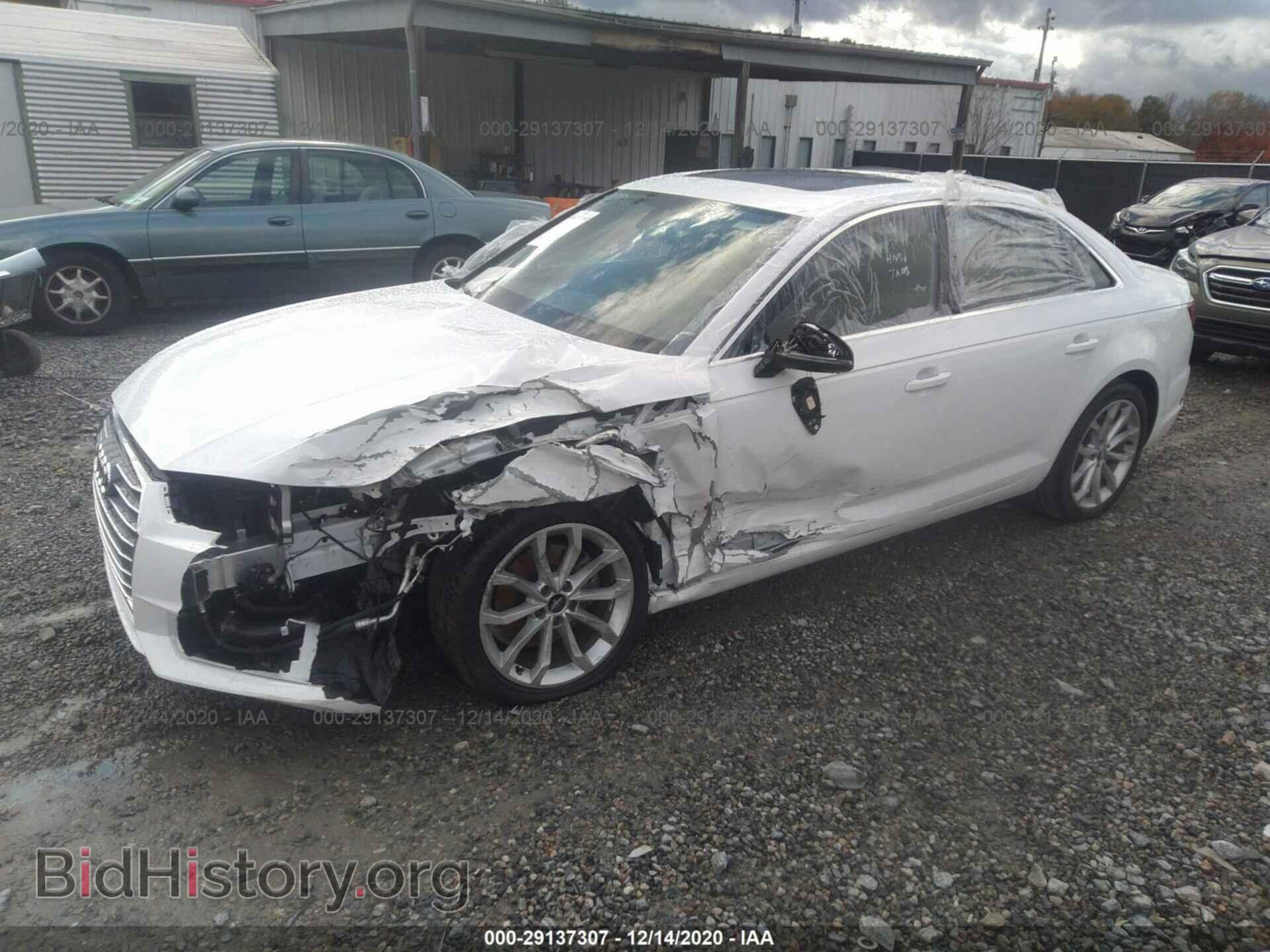 2019 AUDI A4 - VIN: WAUGMAF48KA063084 - Фото 2