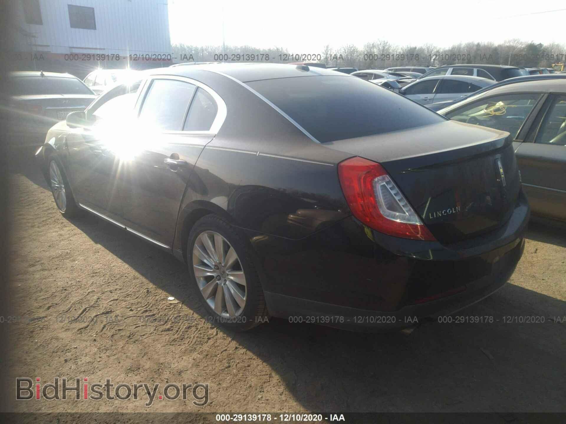 2013 LINCOLN MKS - VIN: 1LNHL9FT3DG614114 - Фото 3